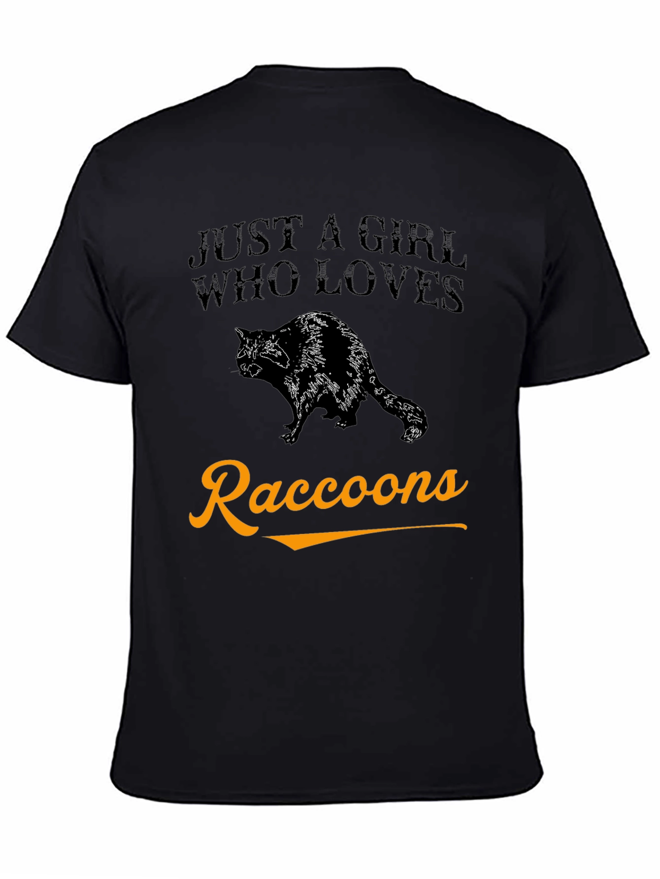 Just A Girl Who Loves Raccoons T-Shirt