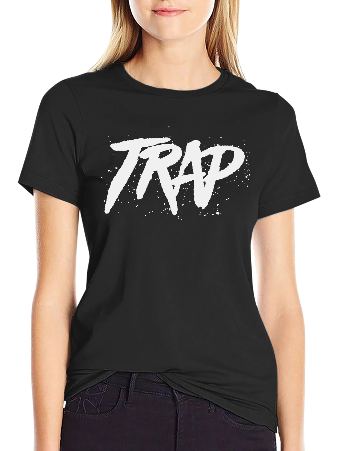 TRAP Graphic Tee - Street Style Cotton T-Shirt