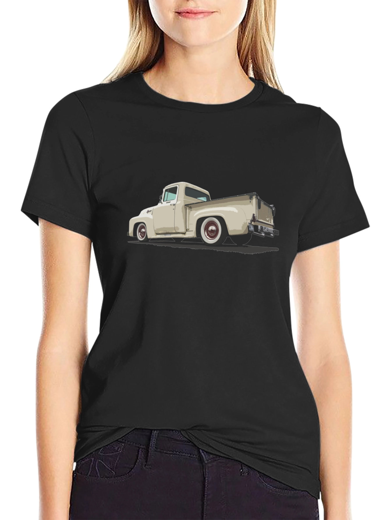Classic Truck Graphic Tee - Black