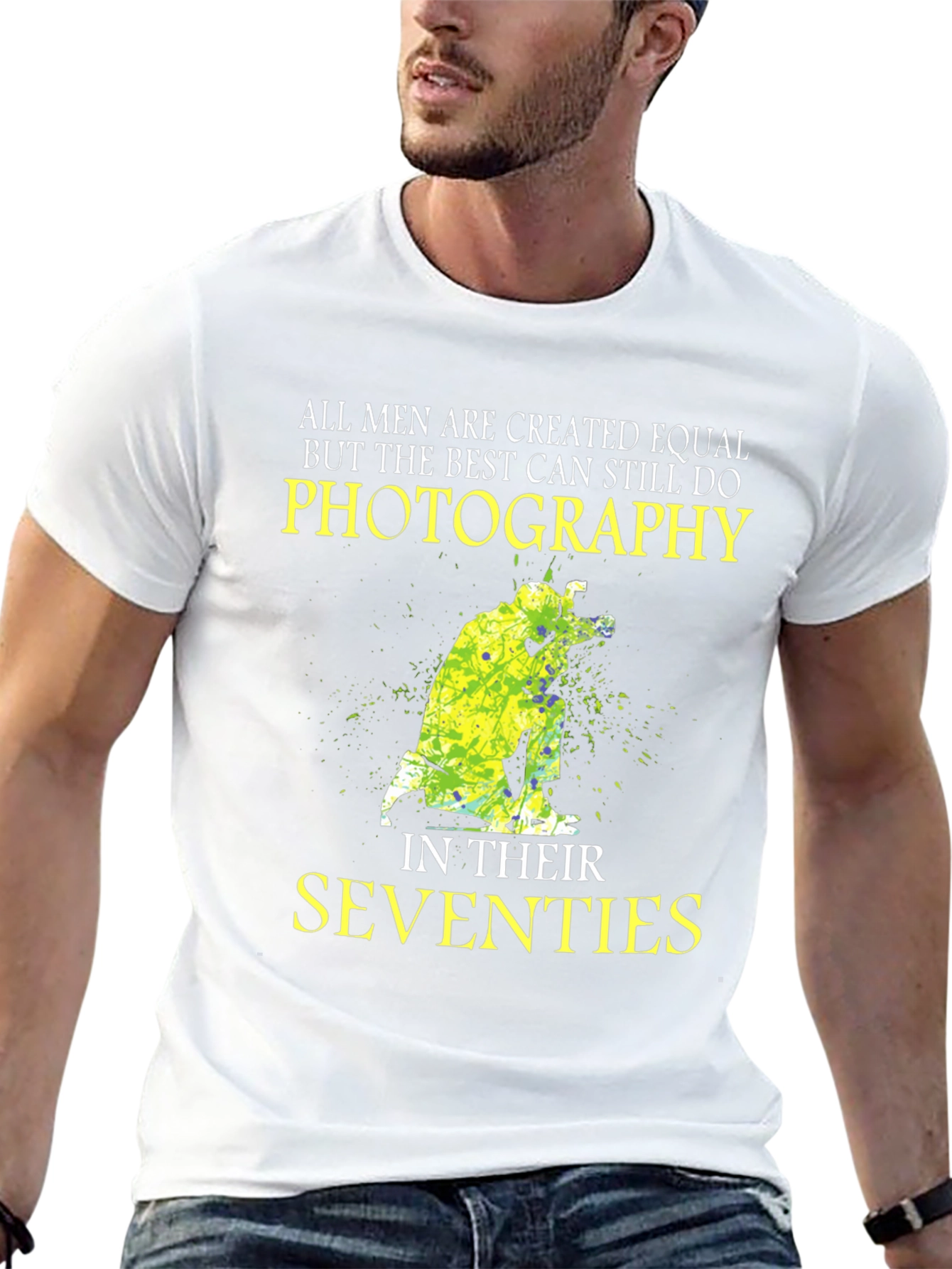 Photography in Seventies Mens T-Shirt