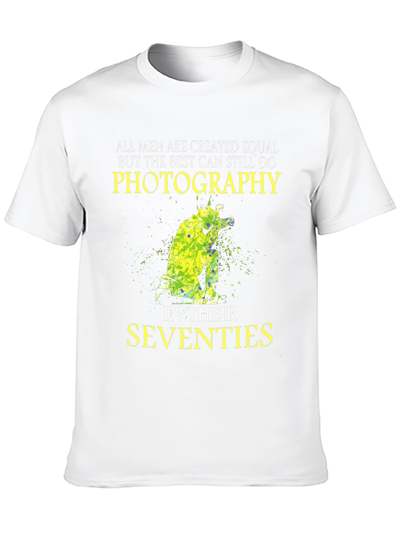 Photography in Seventies Mens T-Shirt