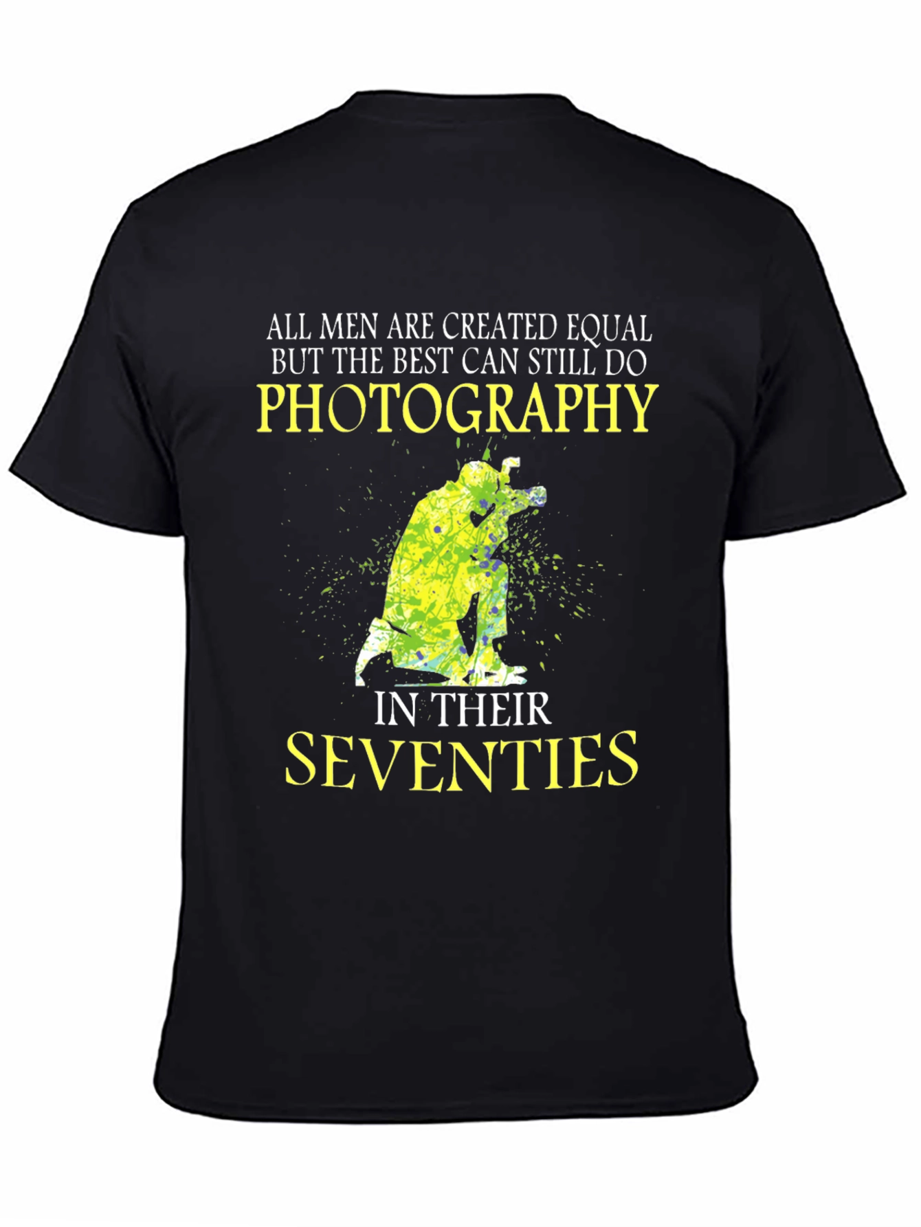 Photography in Seventies Mens T-Shirt