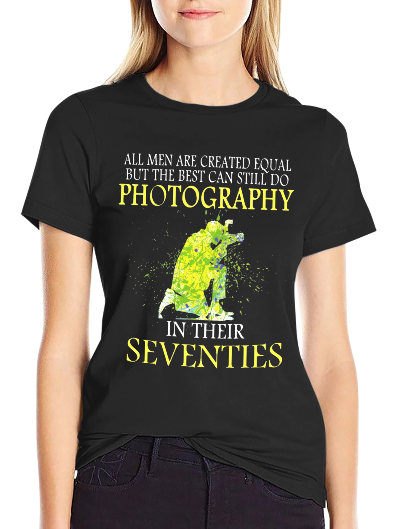 Photography in Seventies Mens T-Shirt