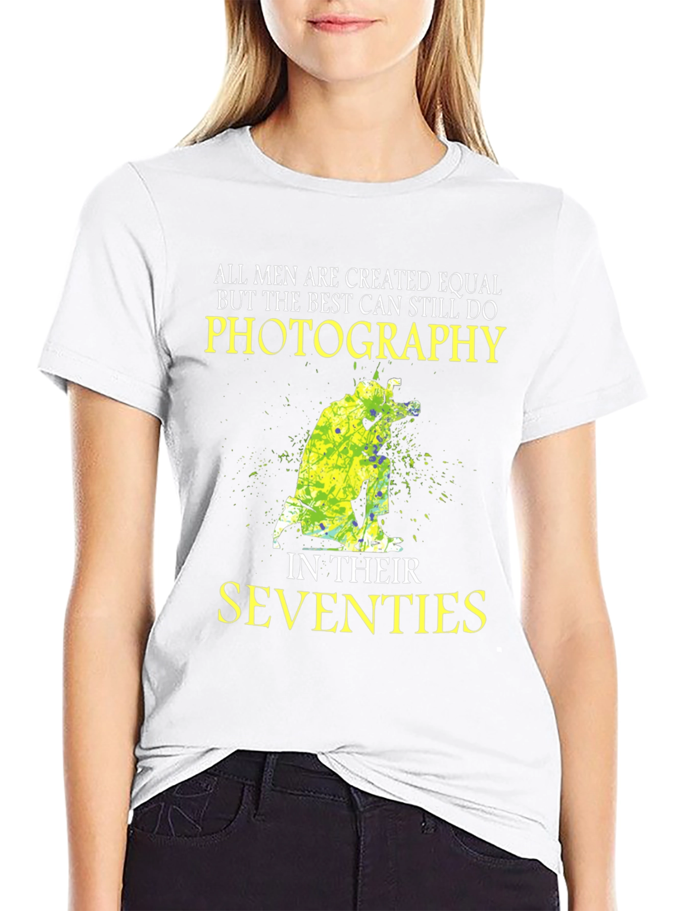 Photography in Seventies Mens T-Shirt