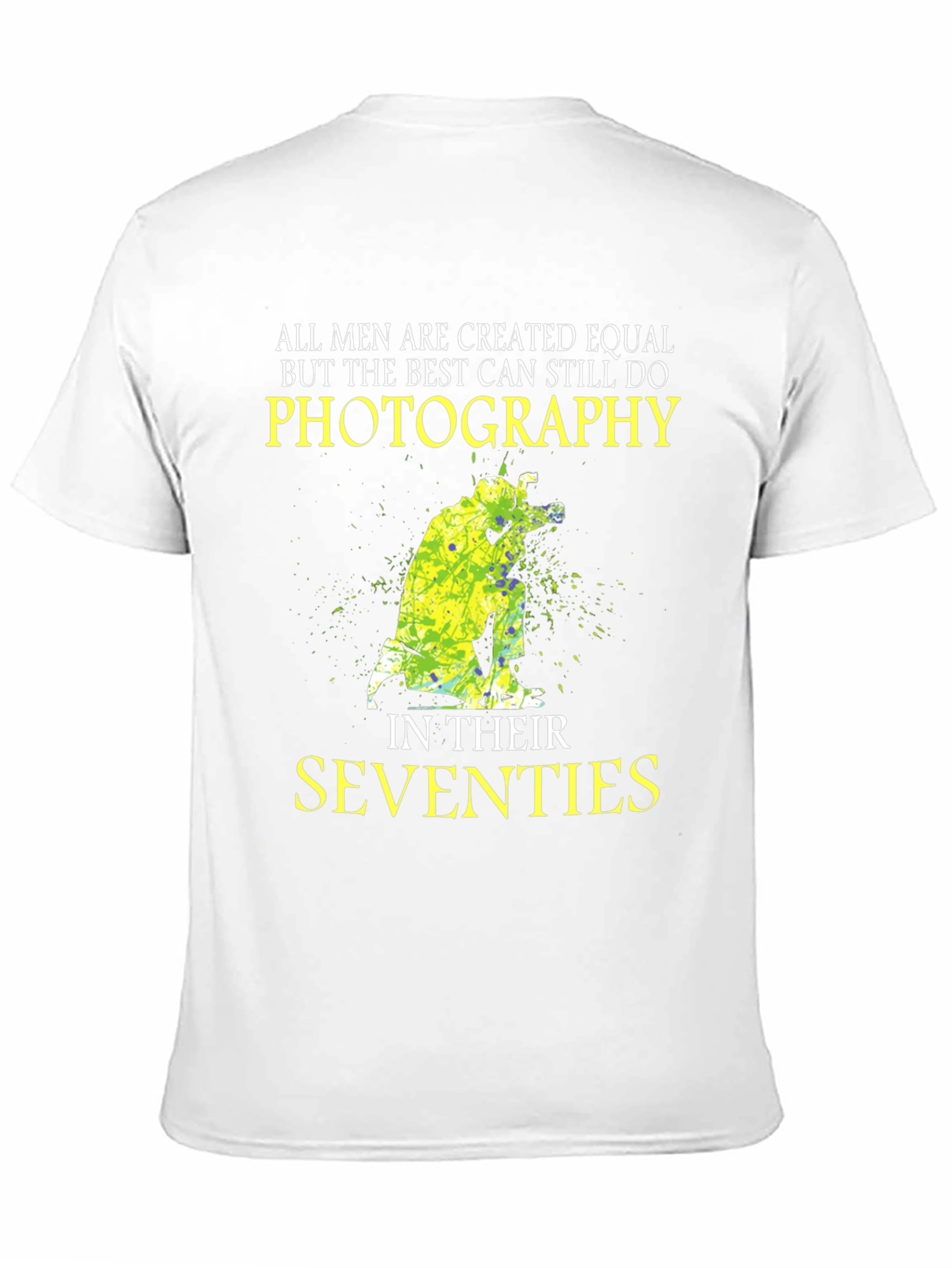 Photography in Seventies Mens T-Shirt