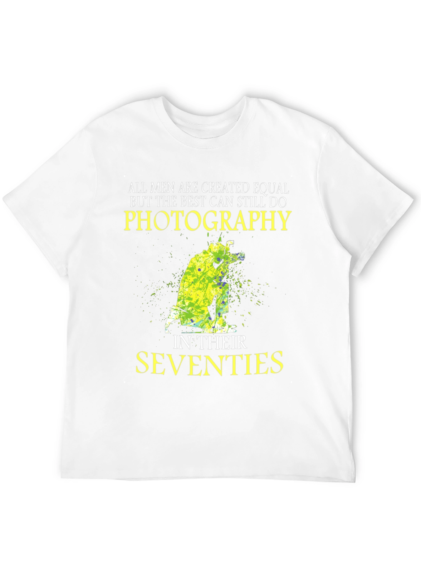 Photography in Seventies Mens T-Shirt