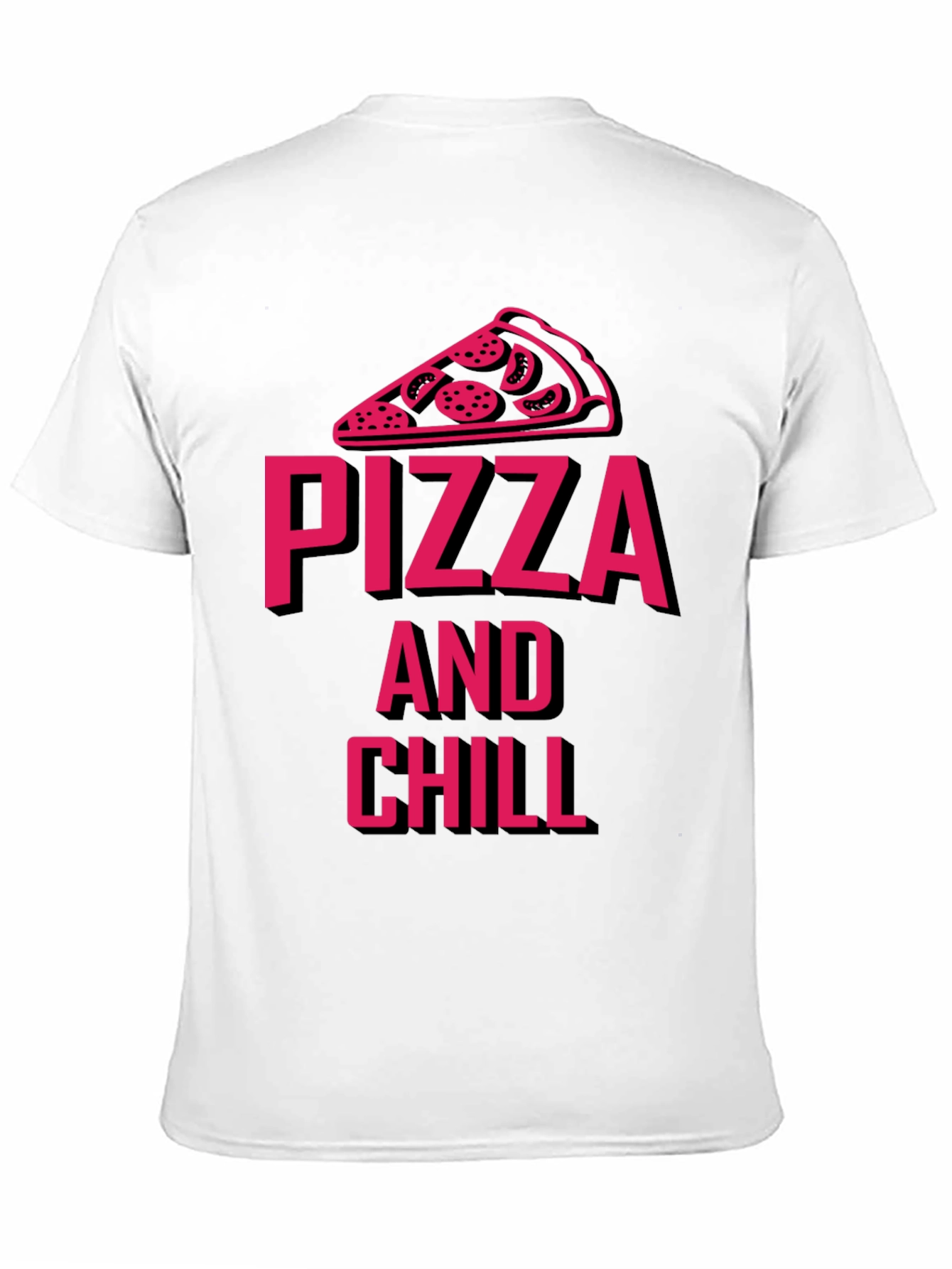 Pizza and Chill Graphic Tee - Unisex