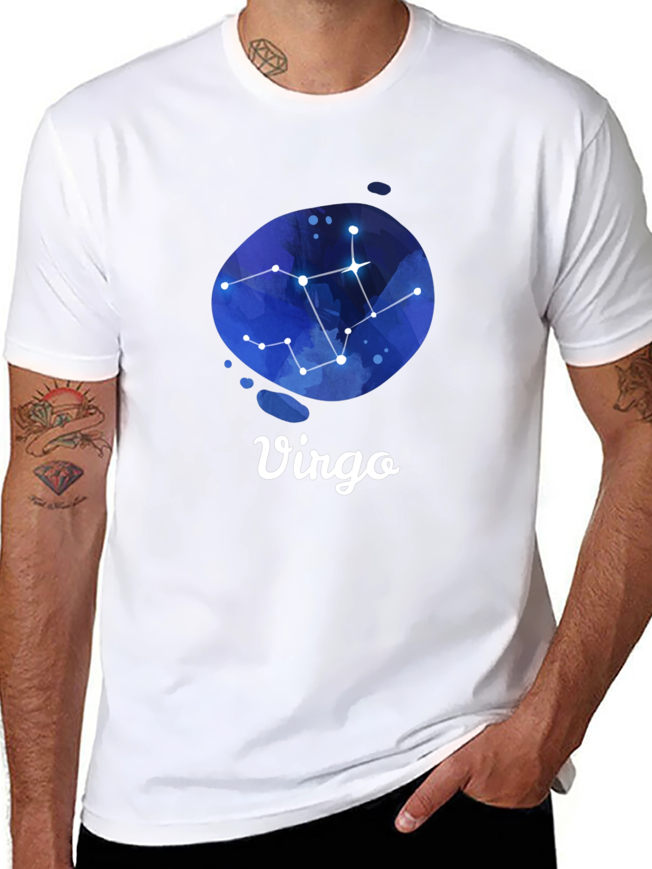 Virgo Constellation T-Shirt - Zodiac Astrology Tee
