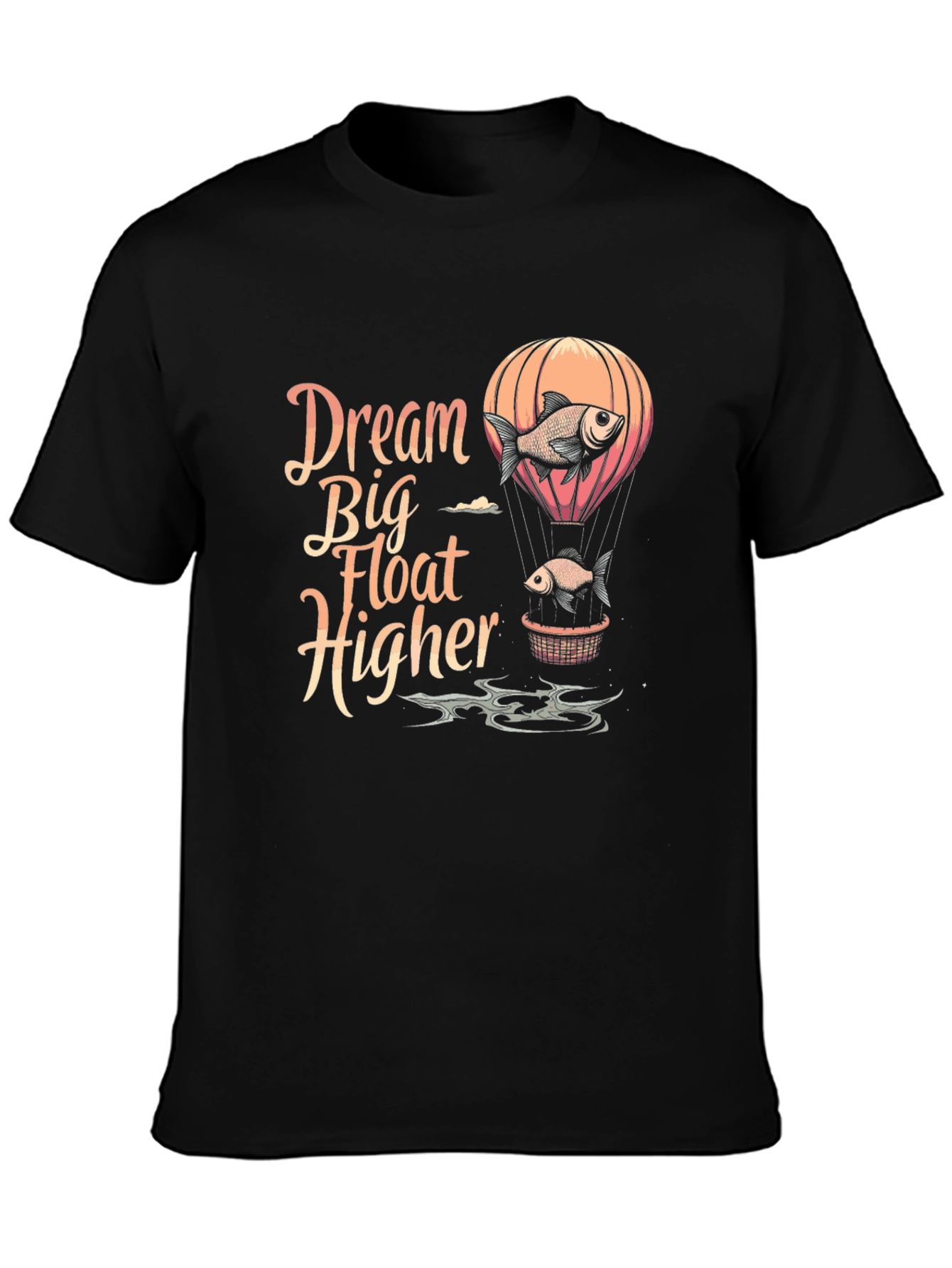 Dream Big Fish Balloon Graphic Tee