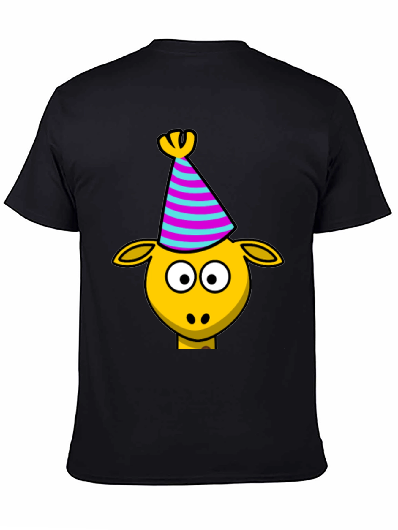 Party Giraffe Tee - Cute Cartoon Design