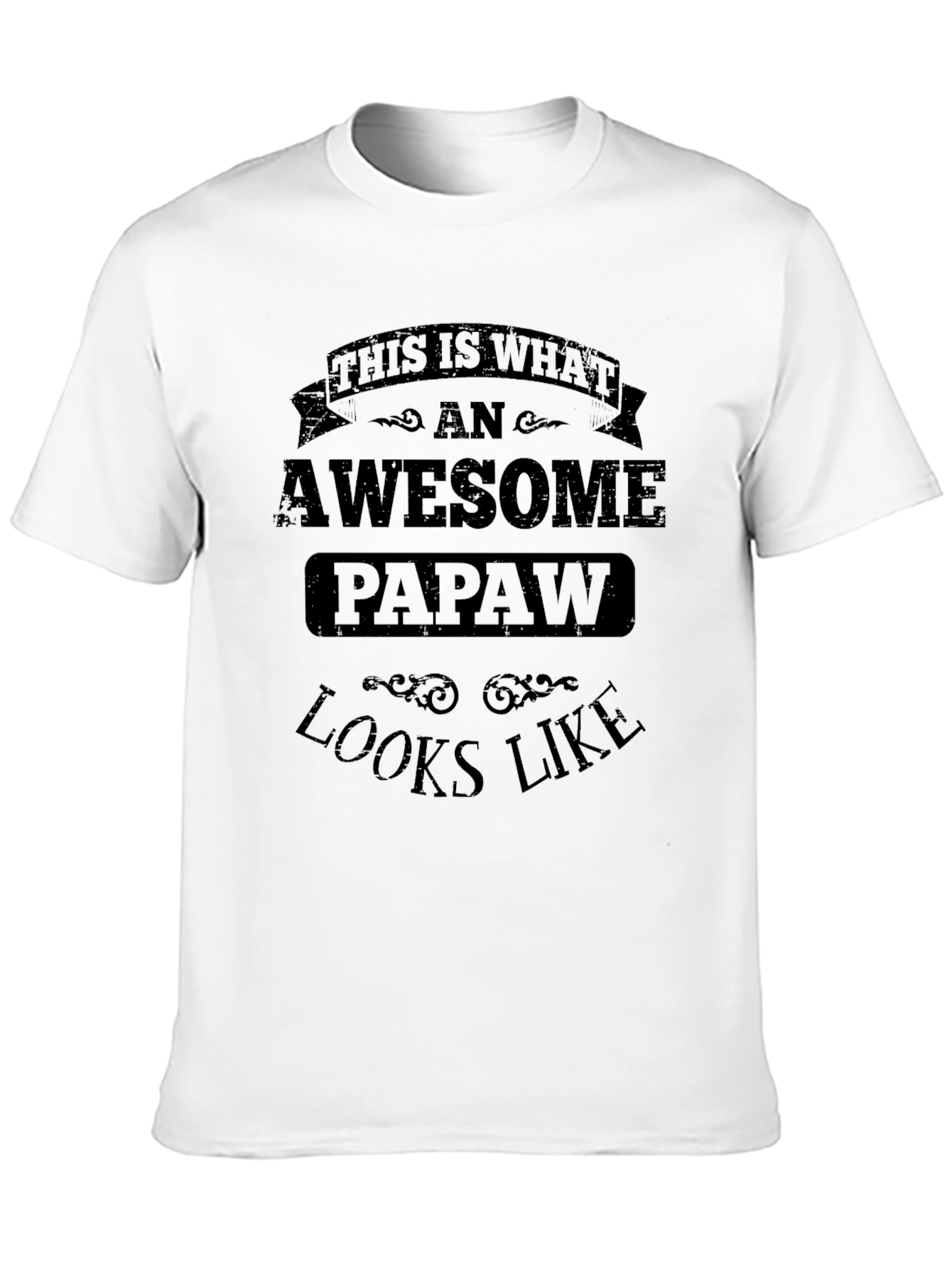 Awesome Papaw T-Shirt - Perfect Gift for Grandfathers