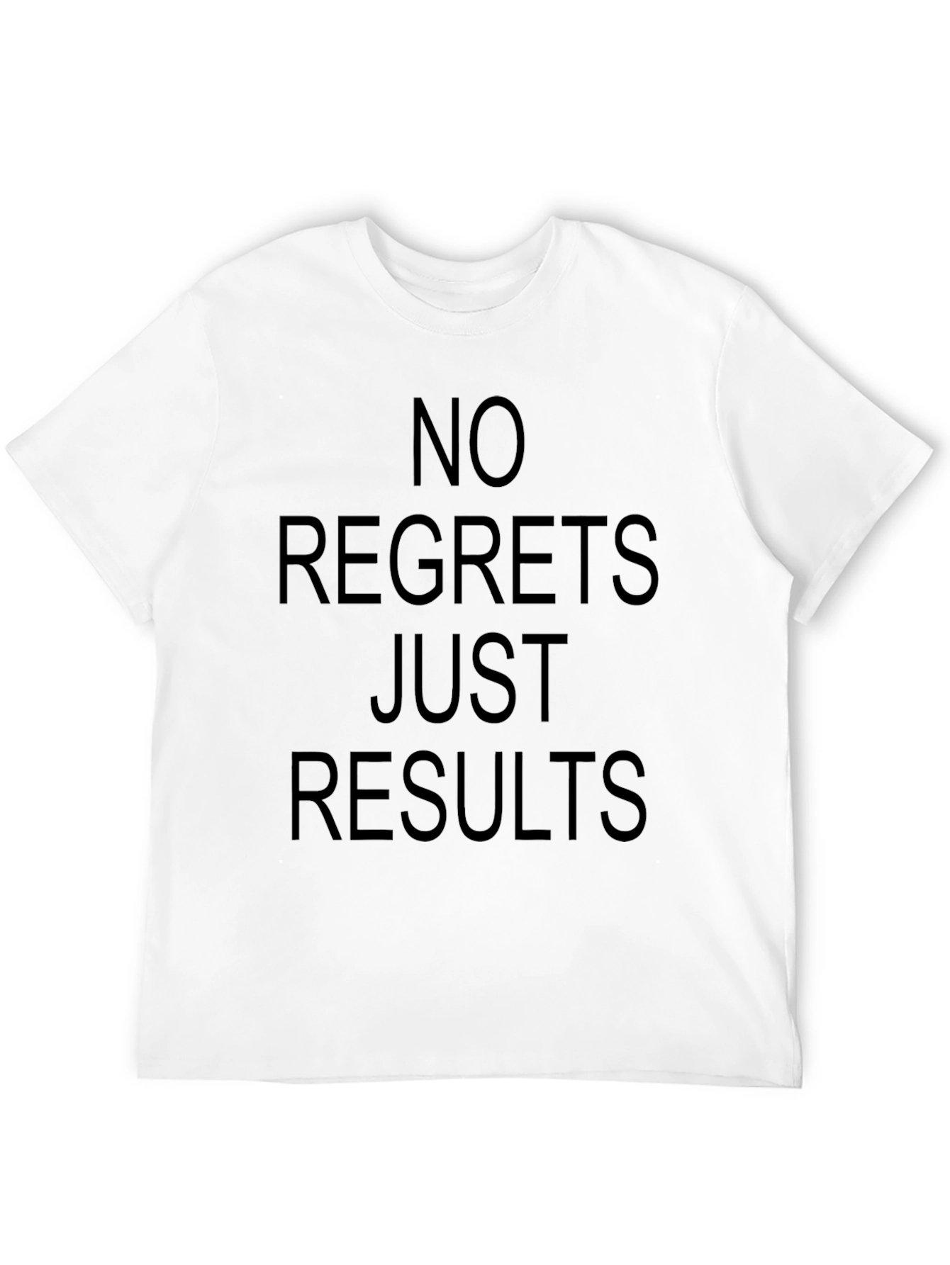 No Regrets Just Results Graphic Tee