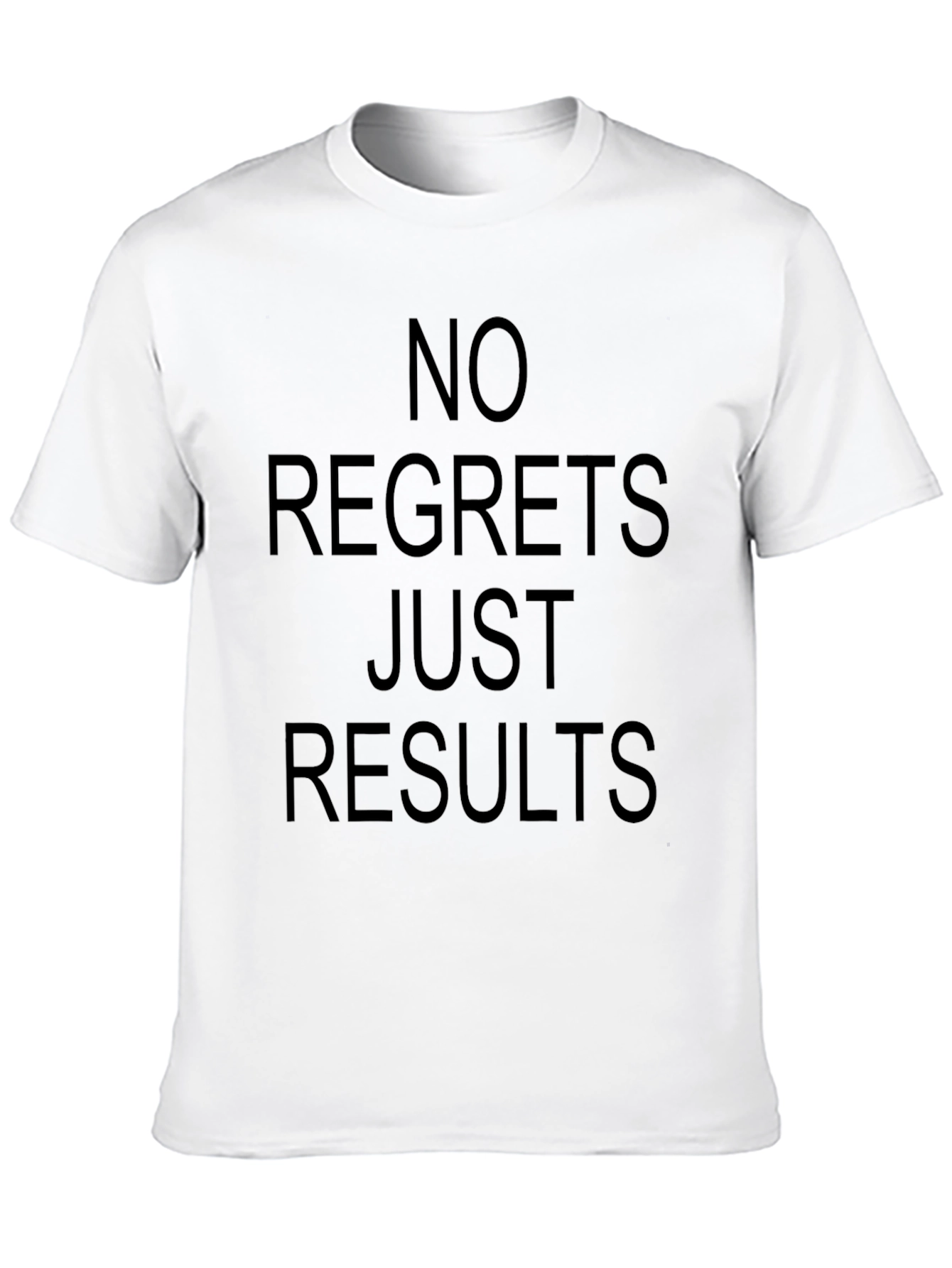 No Regrets Just Results Graphic Tee