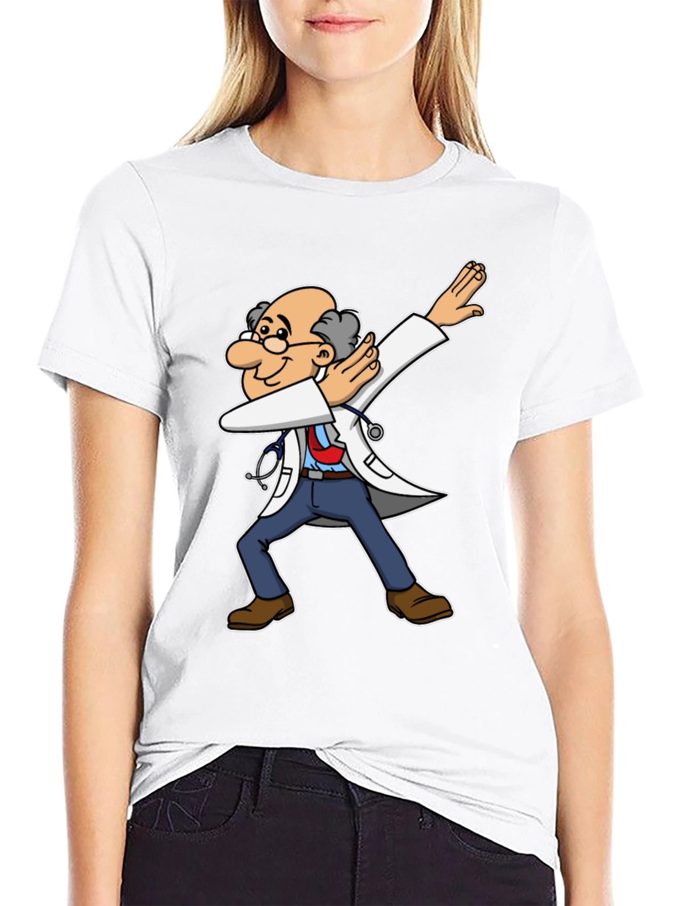 Dabbing Doctor T-Shirt - Funny Medical Tee