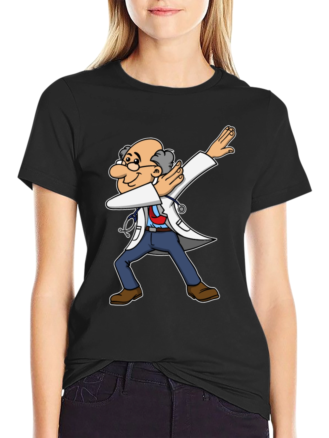 Dabbing Doctor T-Shirt - Funny Medical Tee