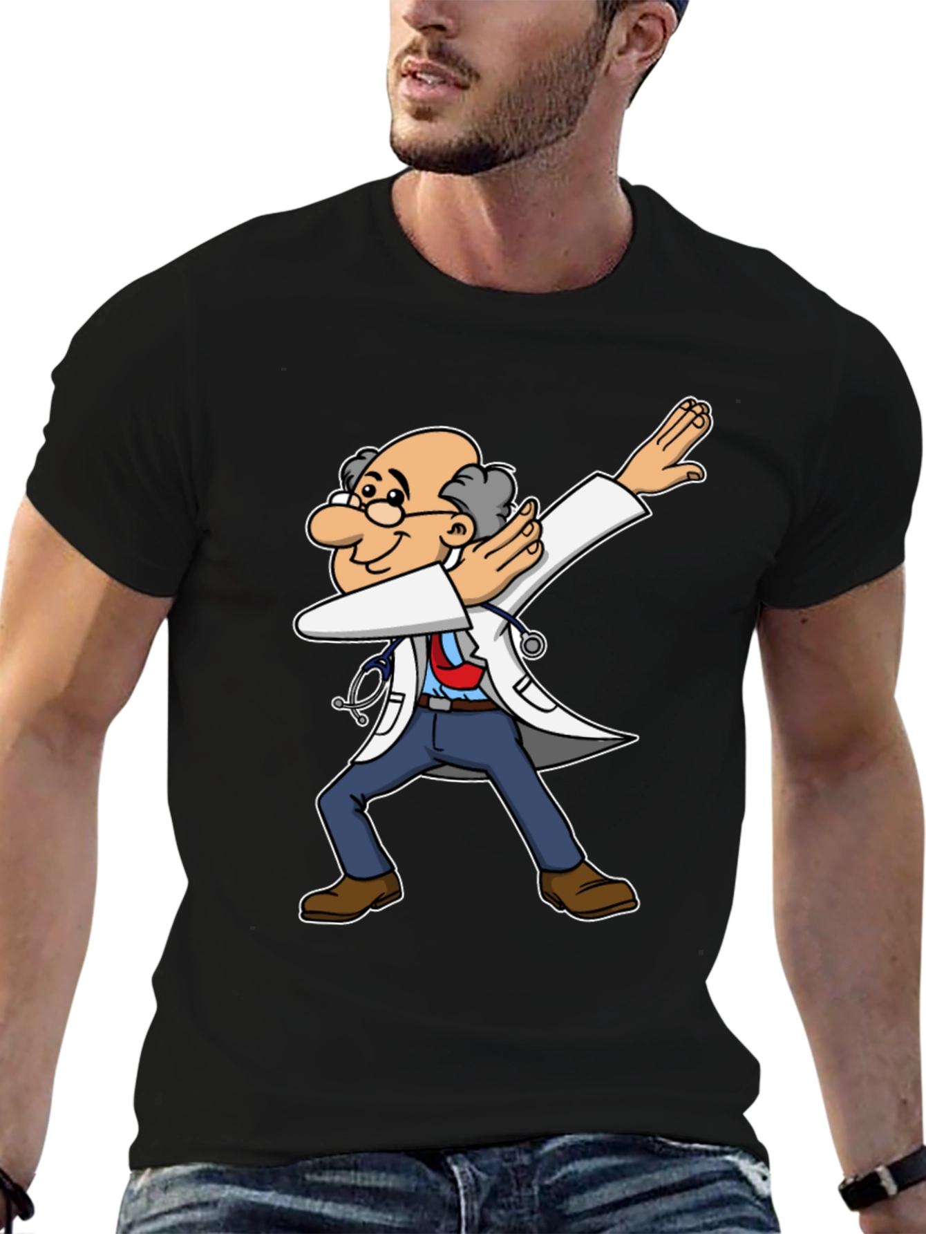 Dabbing Doctor T-Shirt - Funny Medical Tee