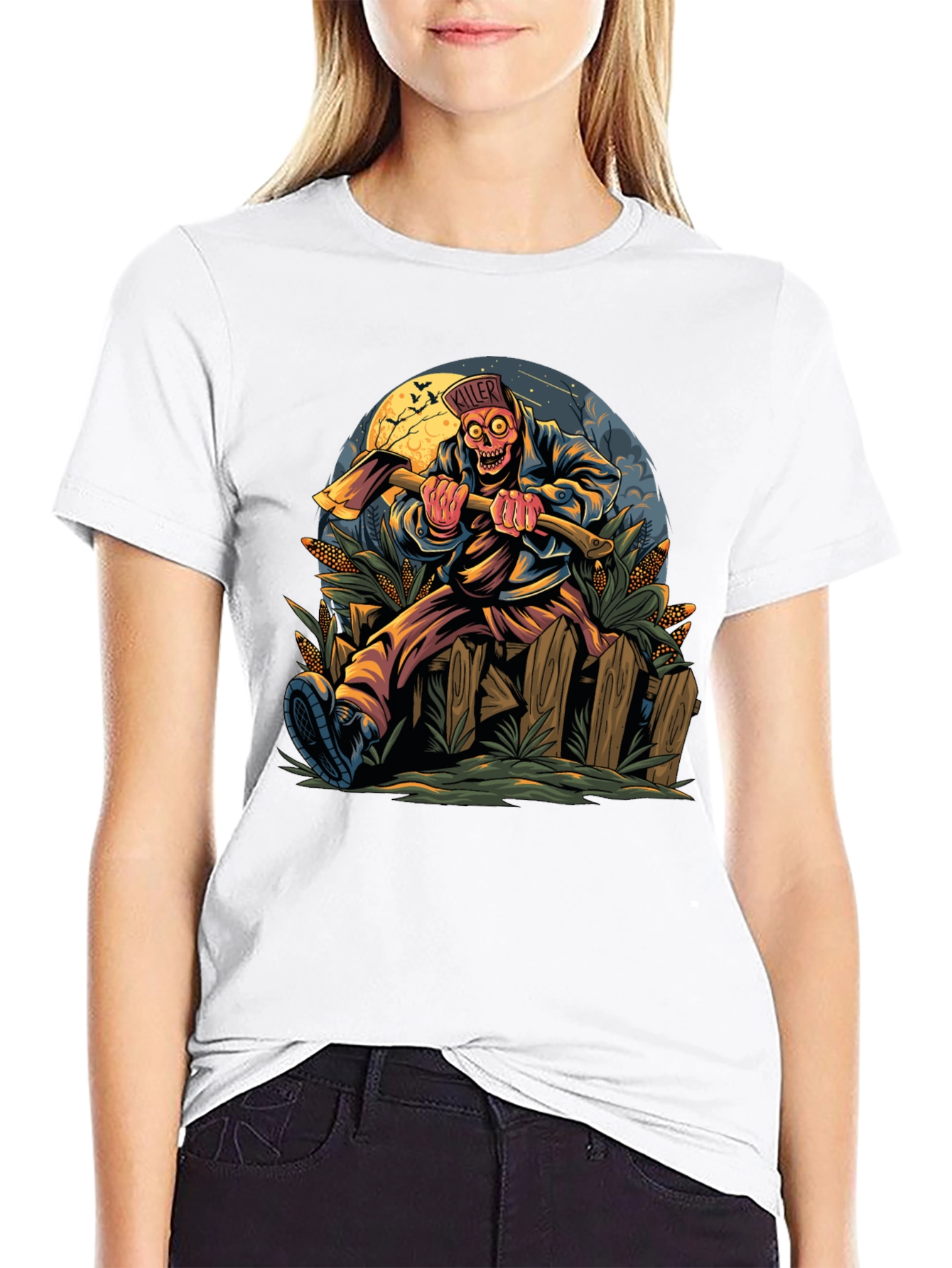Killer Scarecrow Graphic Tee