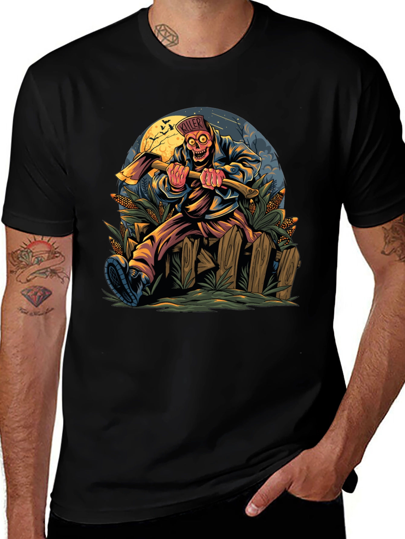Killer Scarecrow Graphic Tee