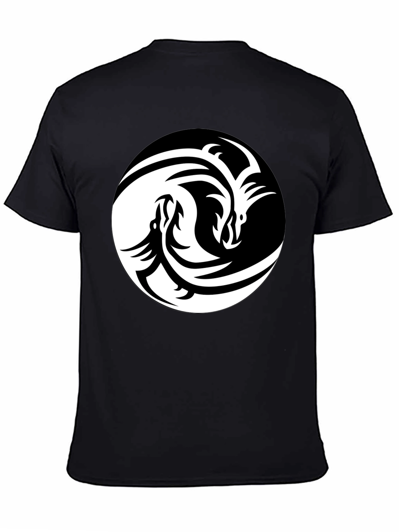 Yin Yang Dragon Graphic Tee