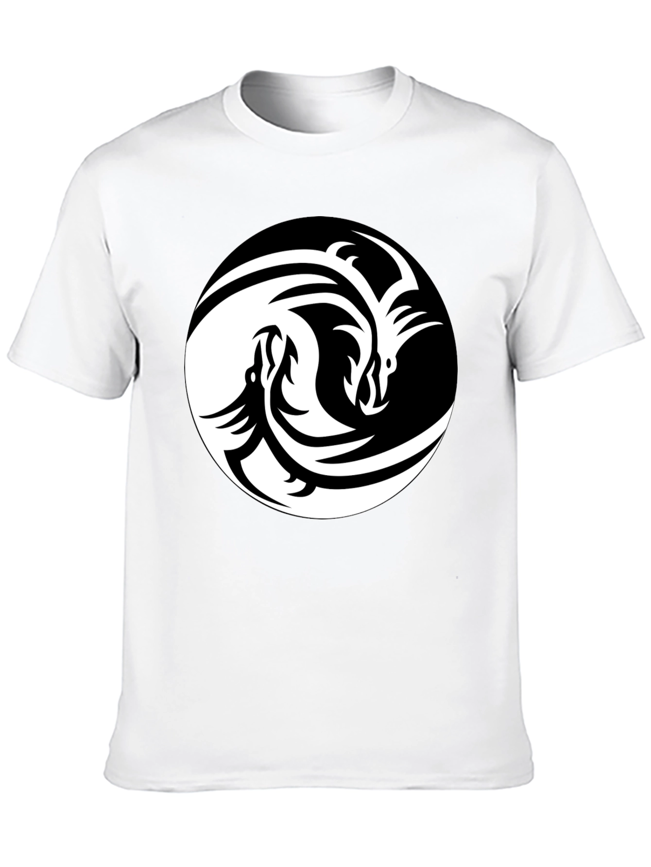 Yin Yang Dragon Graphic Tee