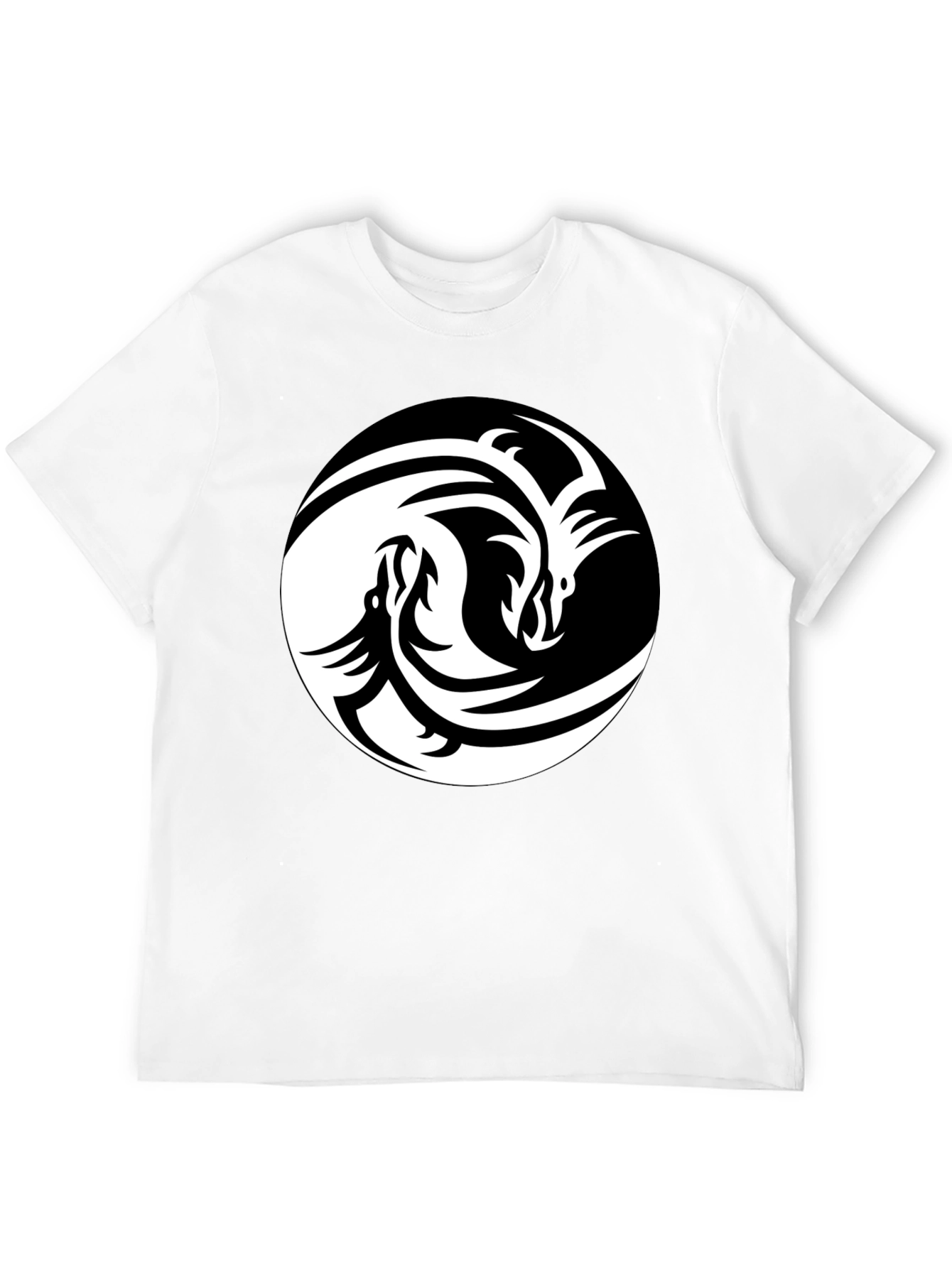 Yin Yang Dragon Graphic Tee