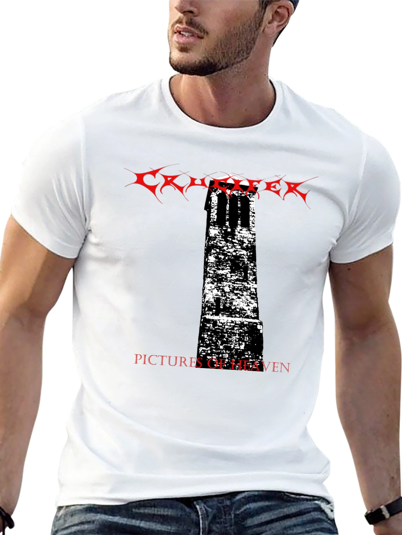 Crucifier Pictures of Heaven Black T-Shirt