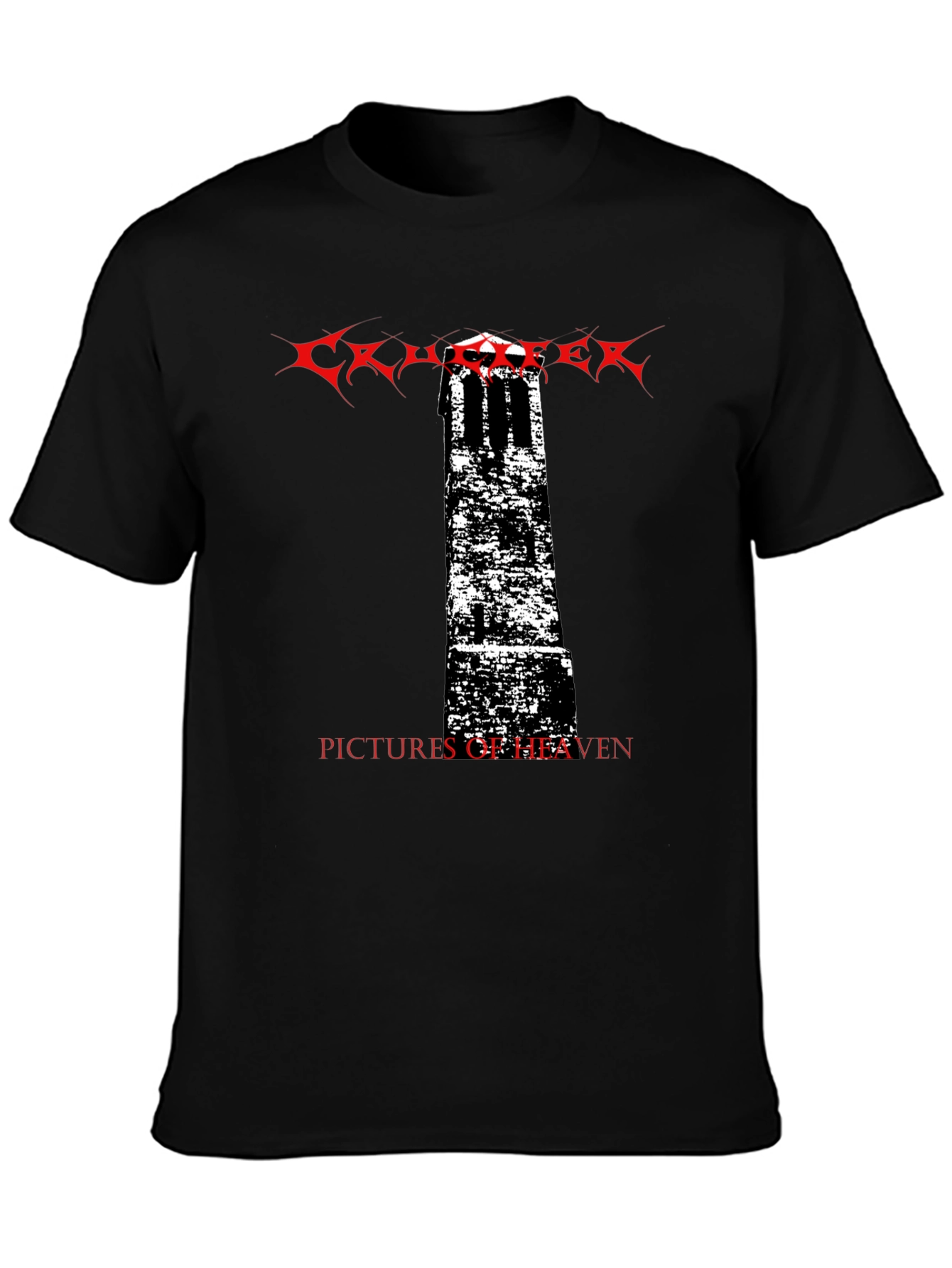 Crucifier Pictures of Heaven Black T-Shirt