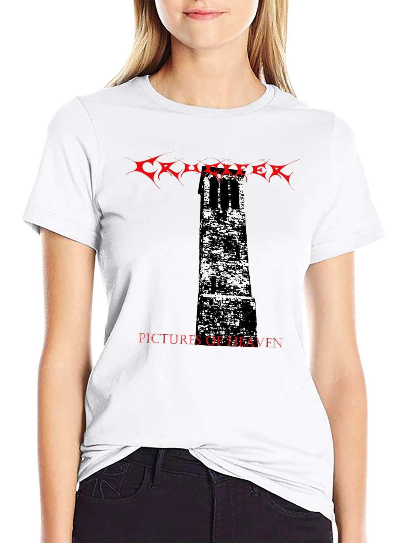 Crucifier Pictures of Heaven Black T-Shirt