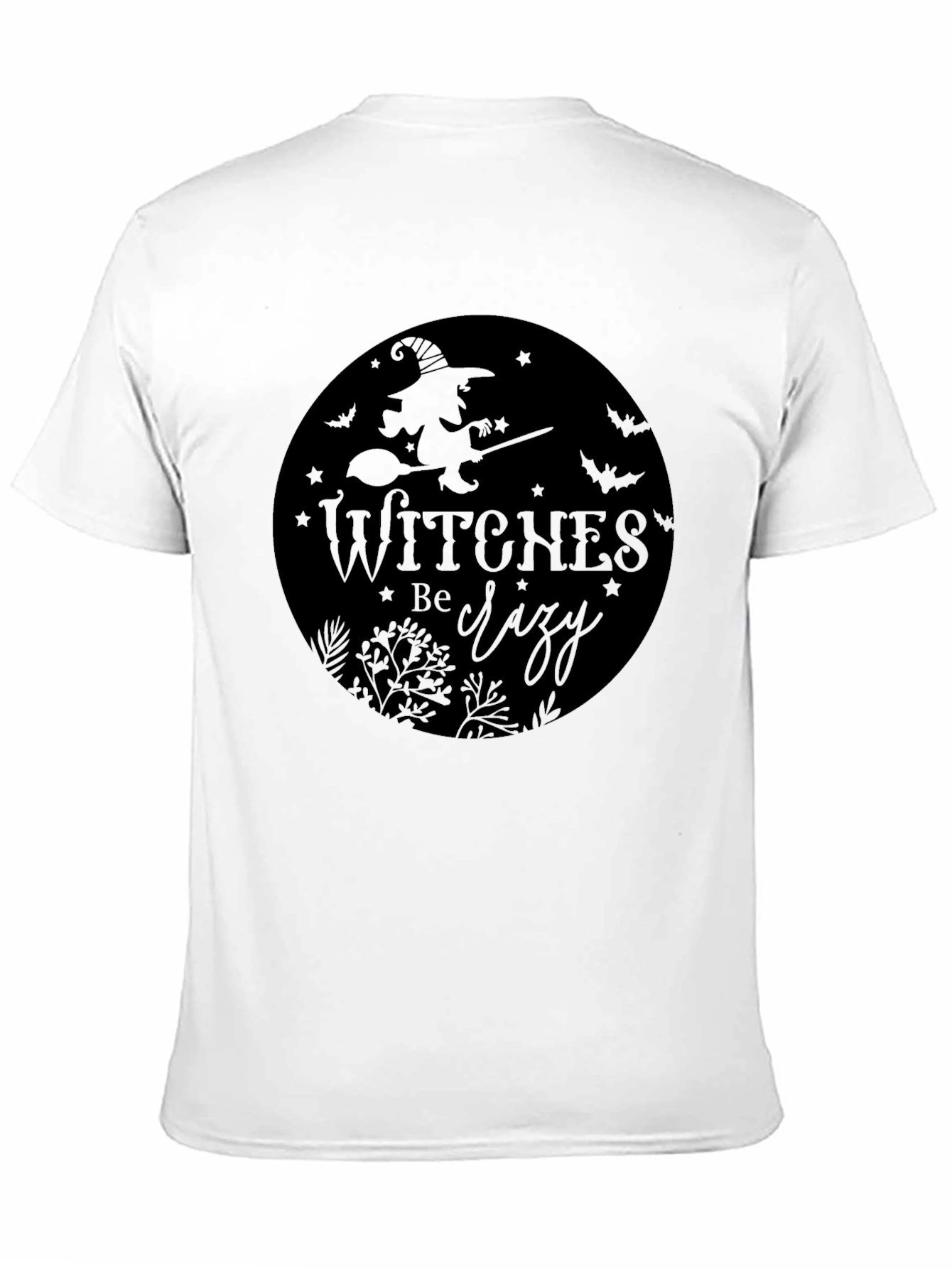 Witches Be Crazy Black Graphic Tee
