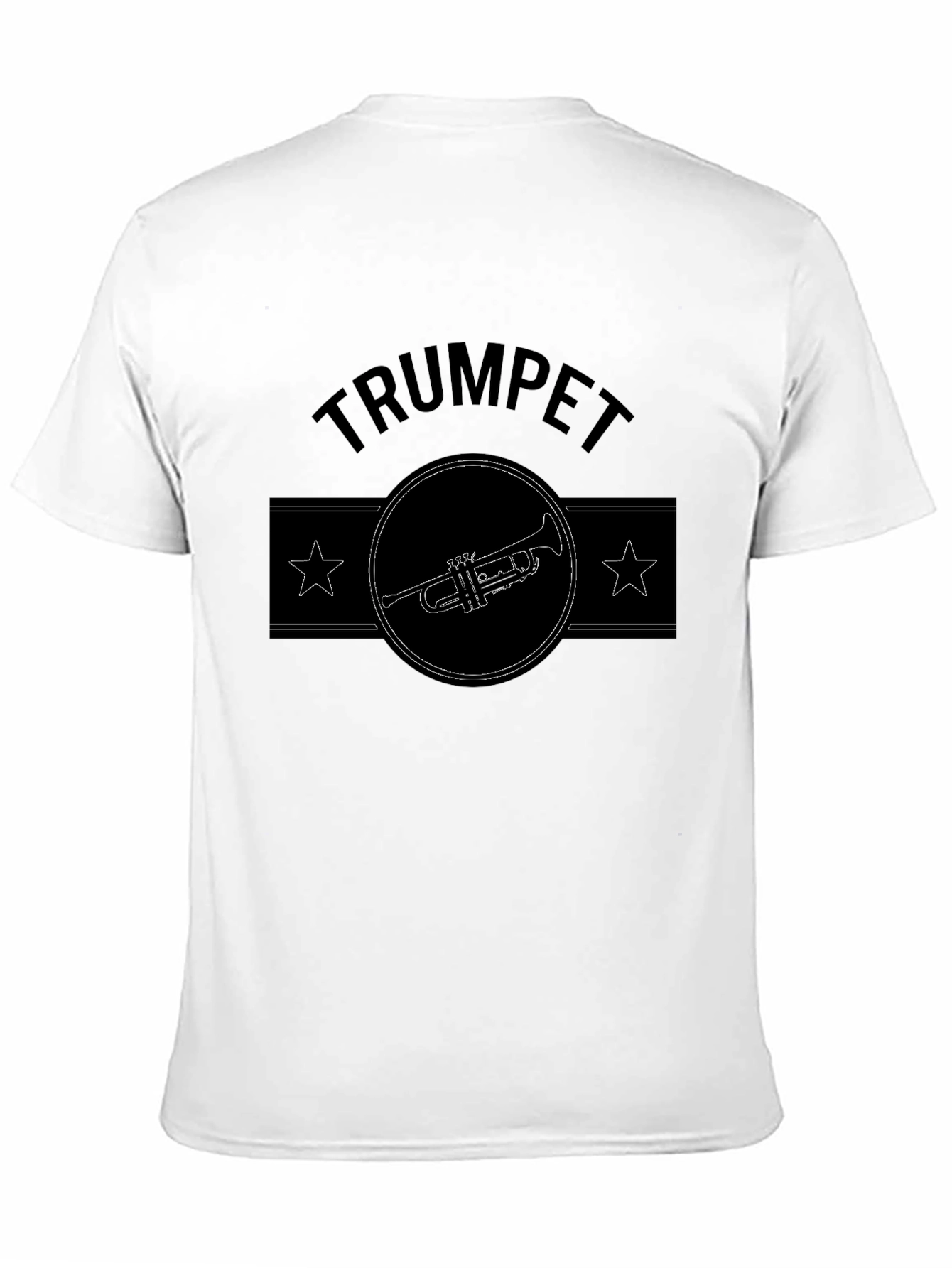 Trumpet Graphic Black T-Shirt