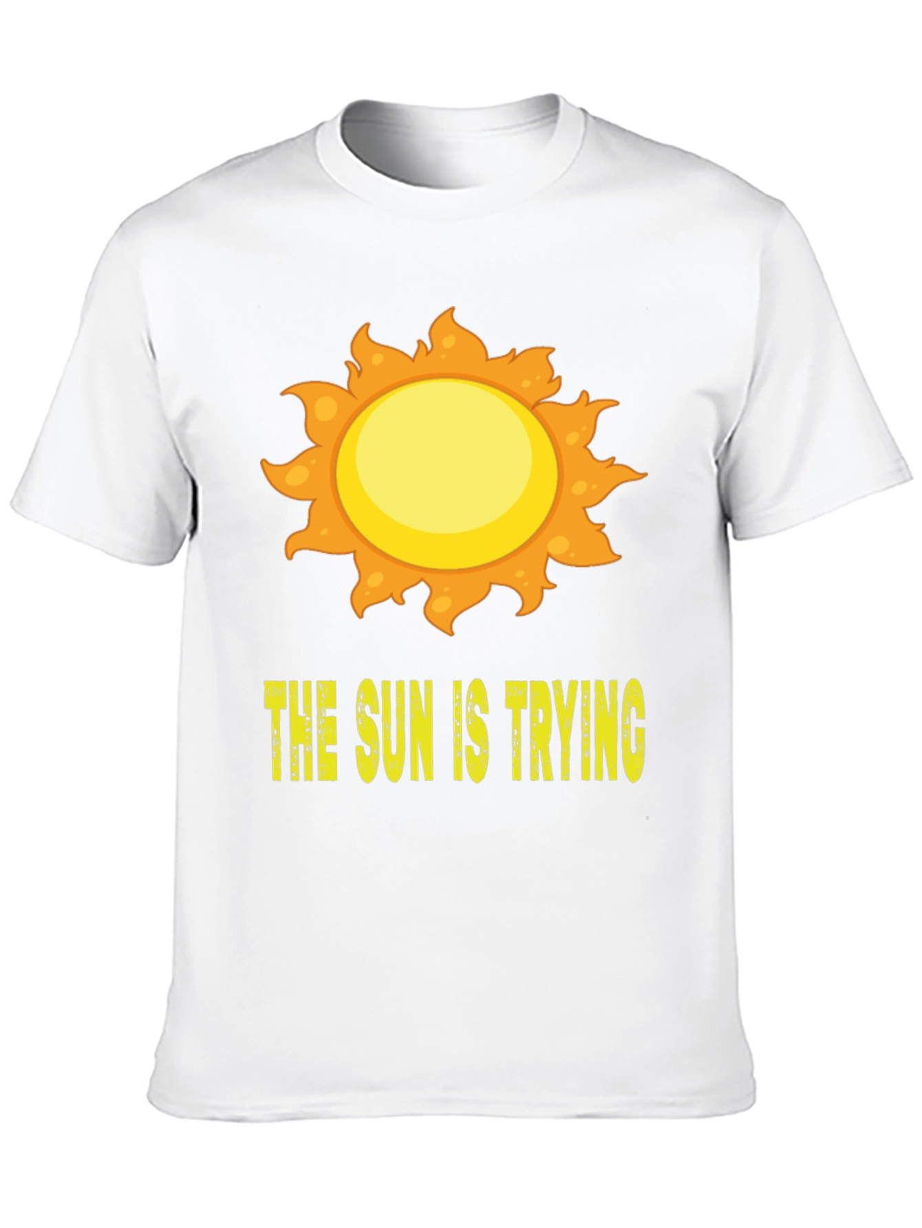 The Sun Is Trying Graphic Tee