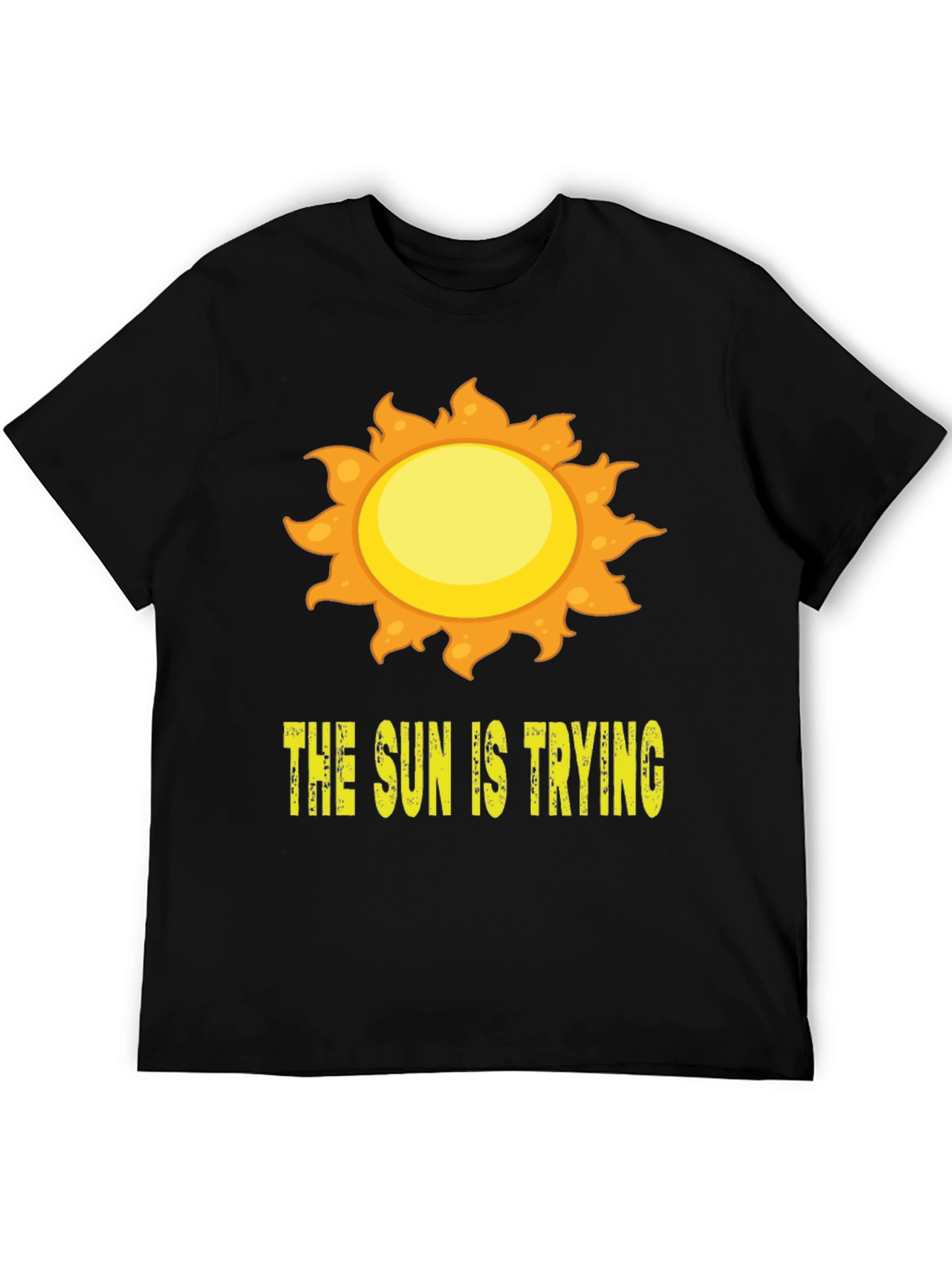 The Sun Is Trying Graphic Tee