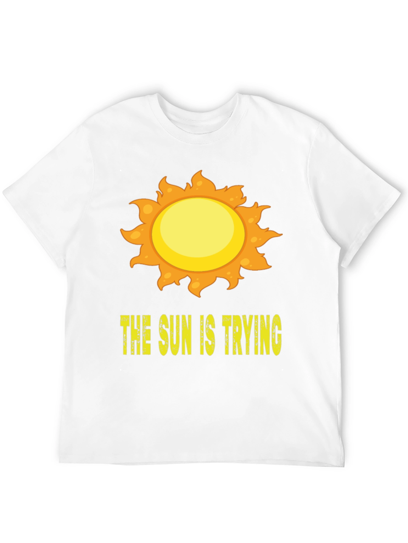 The Sun Is Trying Graphic Tee