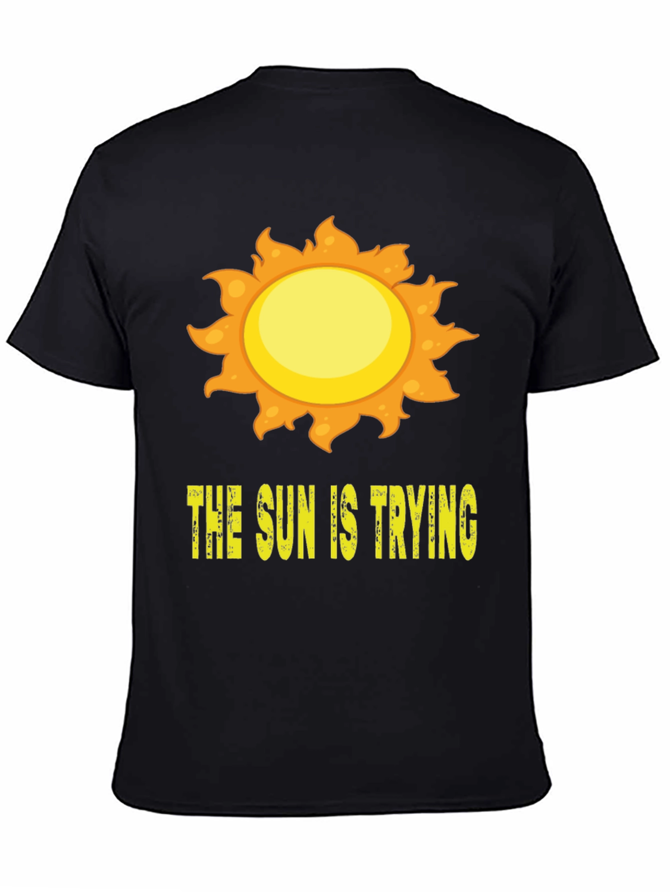 The Sun Is Trying Graphic Tee