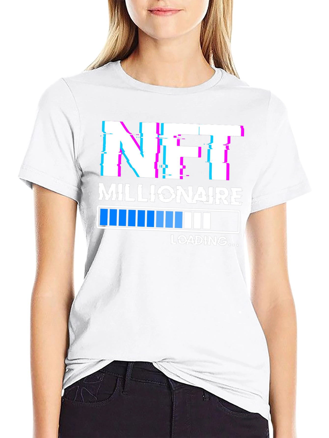 NFT Millionaire Loading T-Shirt - Crypto Fashion