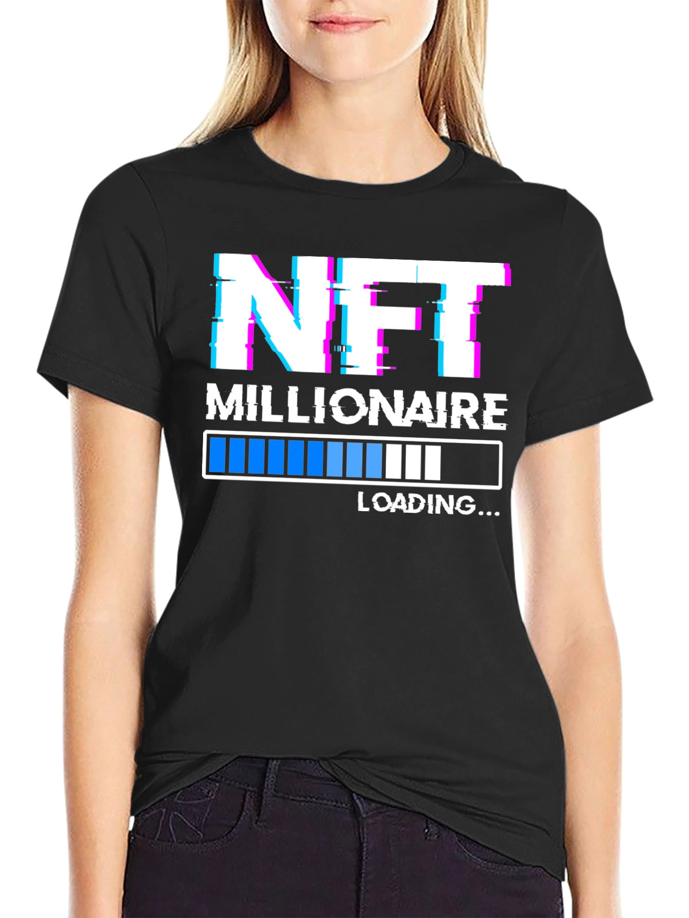 NFT Millionaire Loading T-Shirt - Crypto Fashion