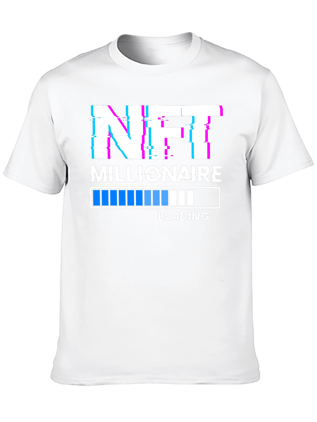NFT Millionaire Loading T-Shirt - Crypto Fashion