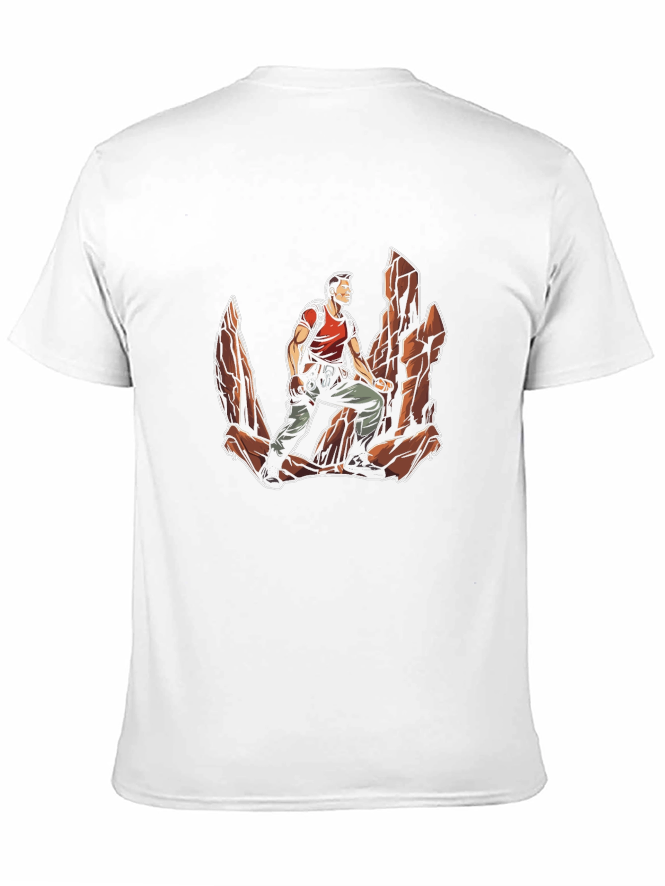 Rock Climber Graphic T-Shirt