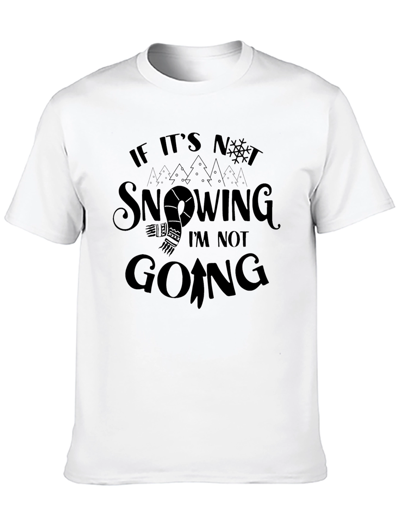 Snowing T-Shirt: Holiday Novelty Tee