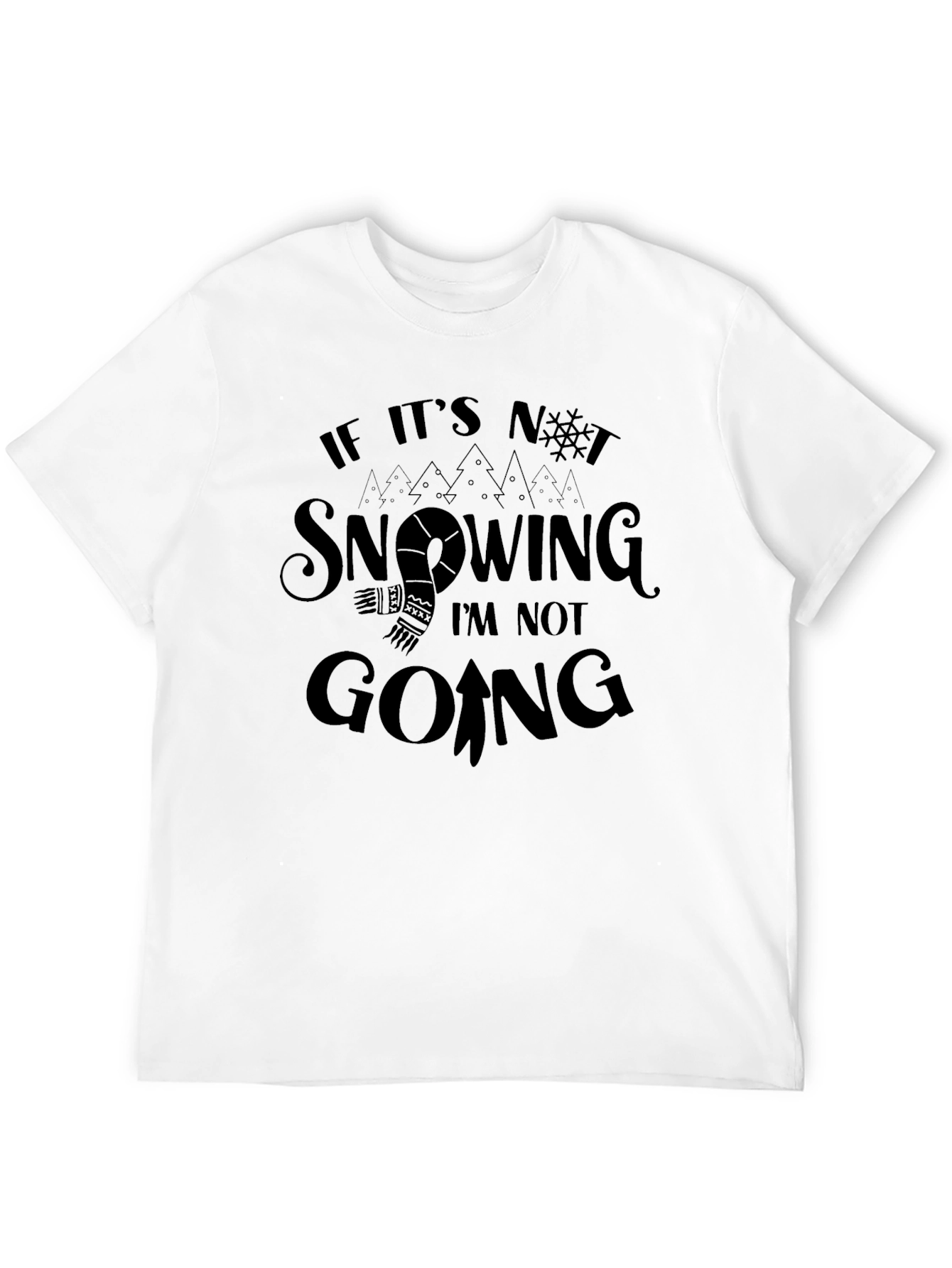 Snowing T-Shirt: Holiday Novelty Tee