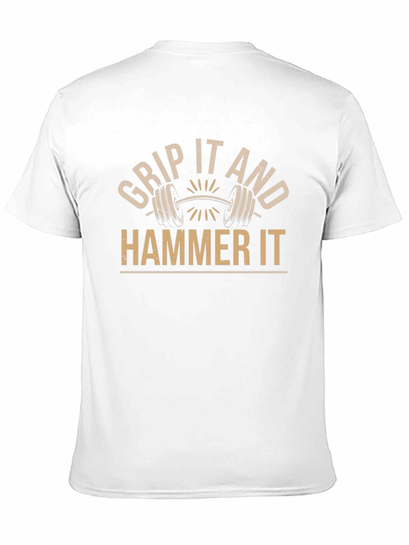 Grip It And Hammer It Black T-Shirt