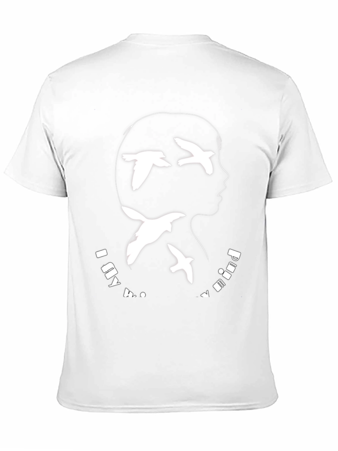 Mind Birds Graphic Tee - Unisex Black T-Shirt