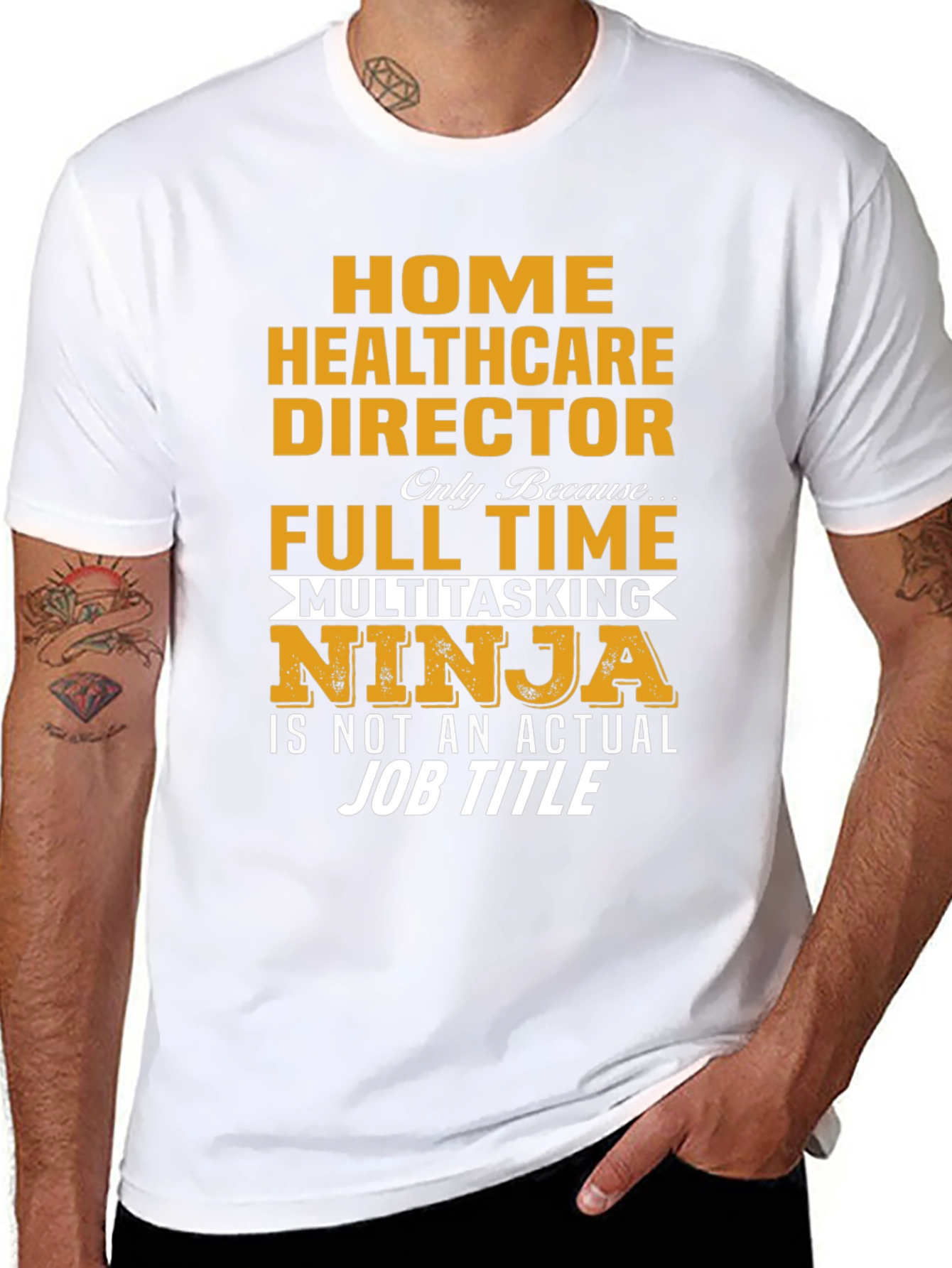 Home Healthcare Director Multitasking Ninja T-Shirt