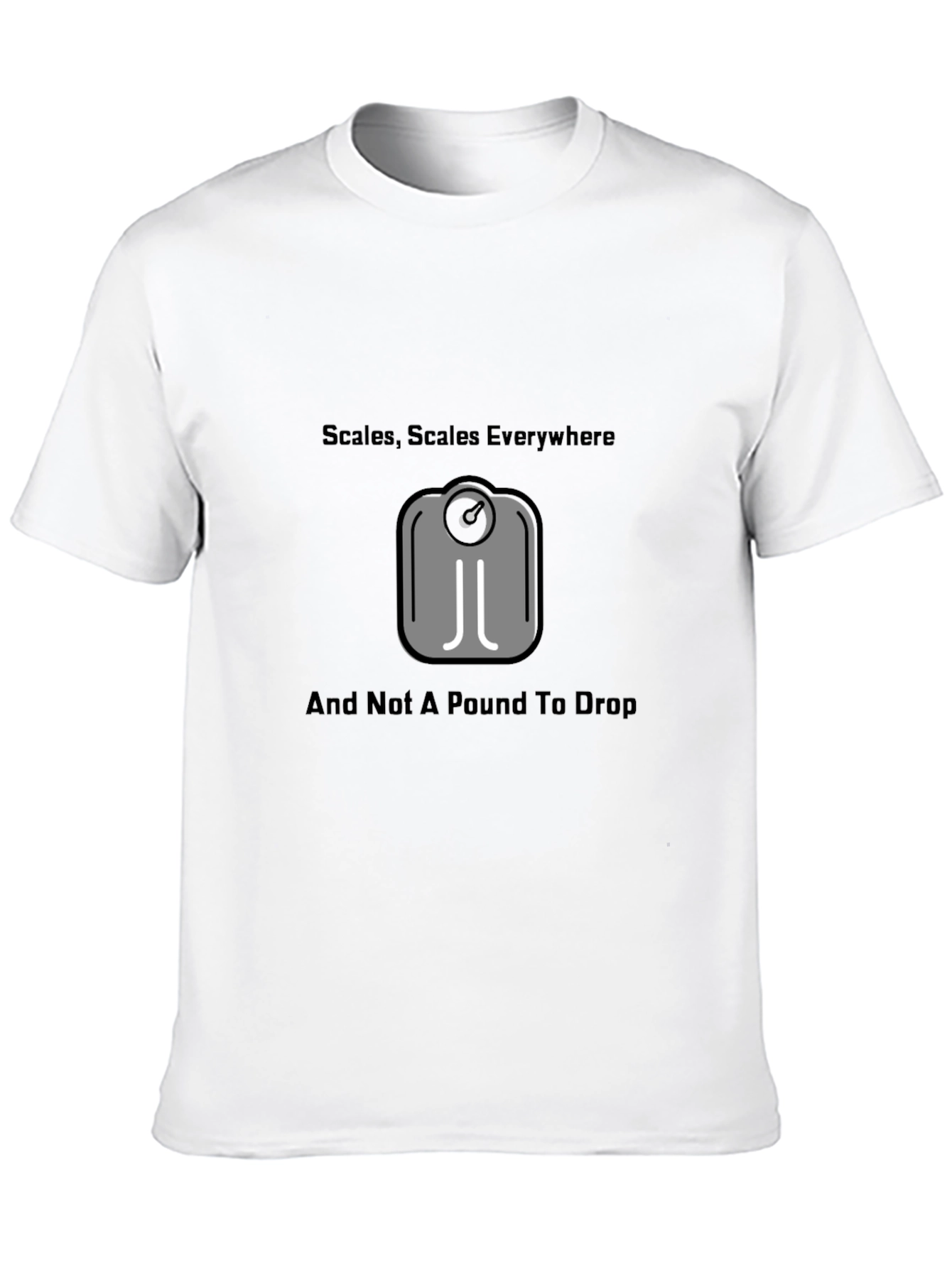 Scales Everywhere Funny Graphic T-Shirt