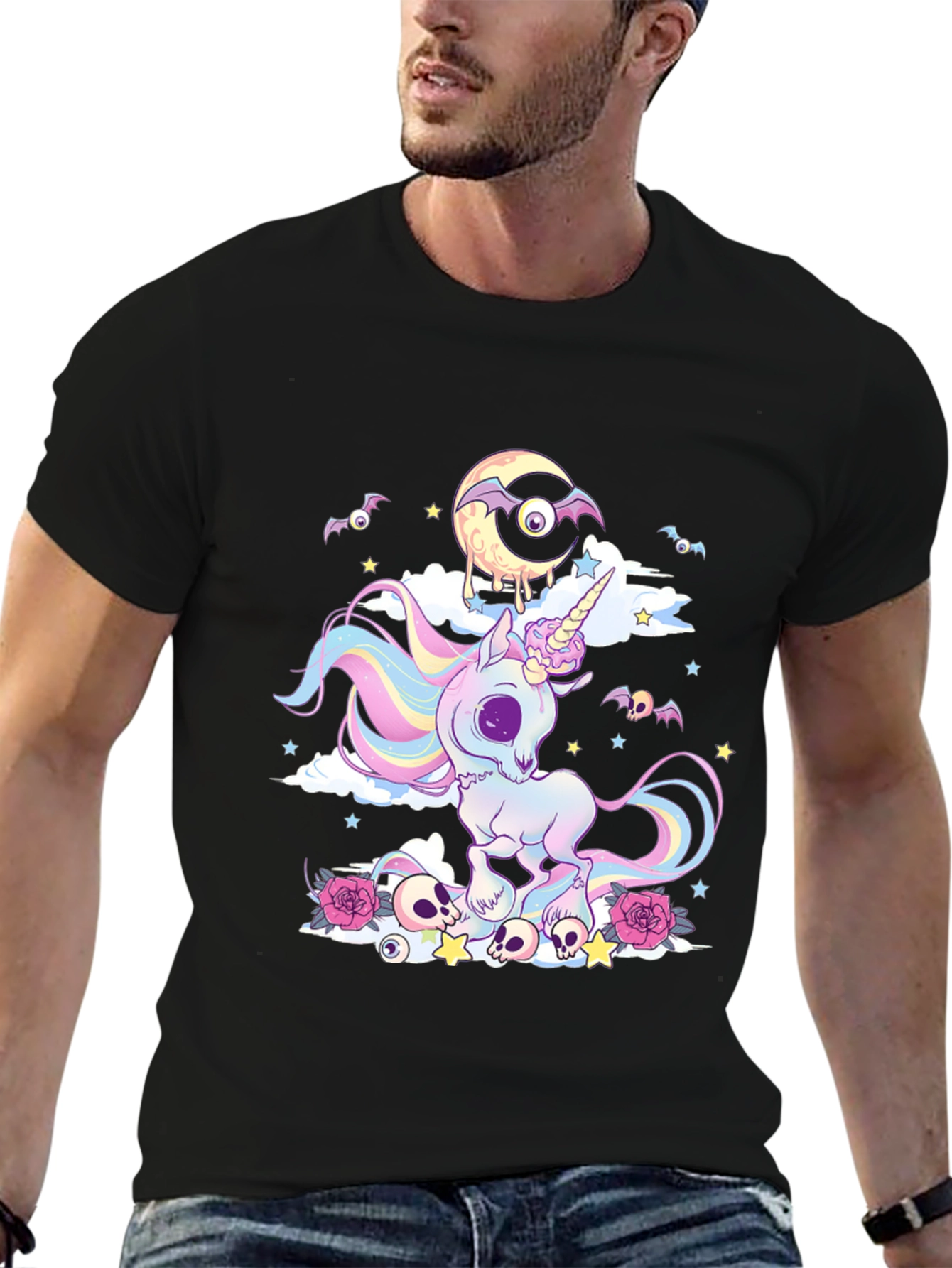 Gothic Pastel Unicorn T-Shirt