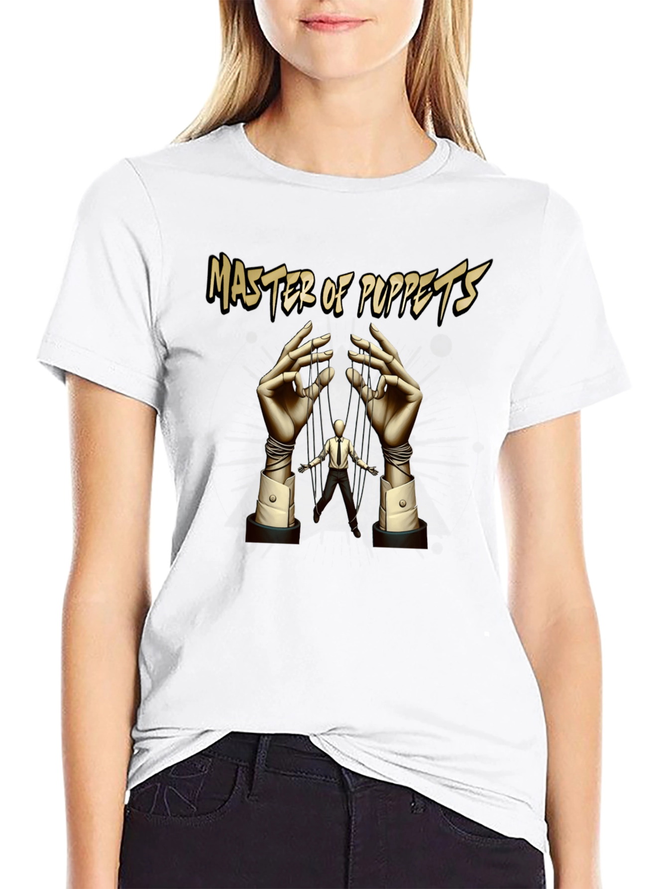 Master of Puppets Graphic T-Shirt - Black