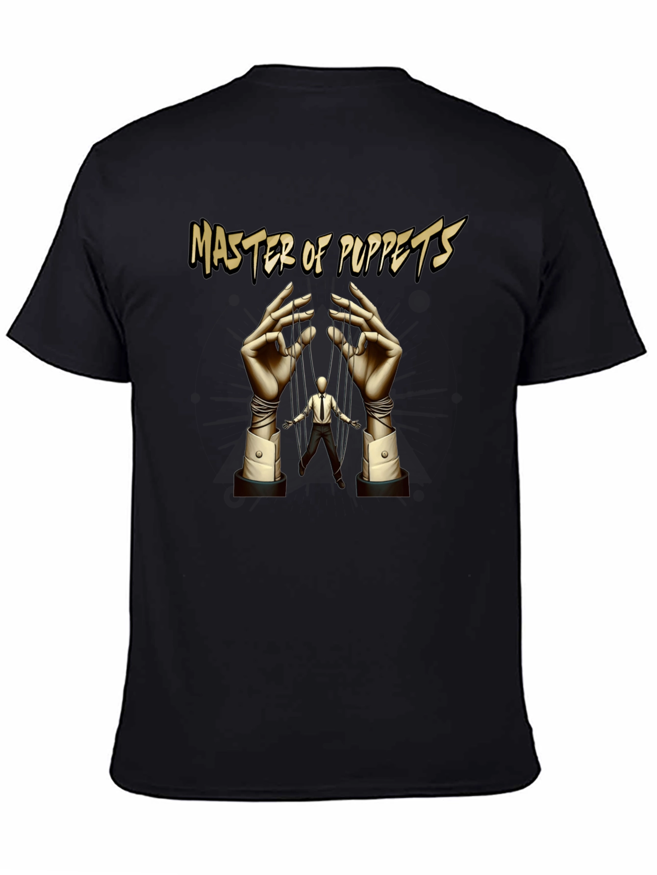 Master of Puppets Graphic T-Shirt - Black