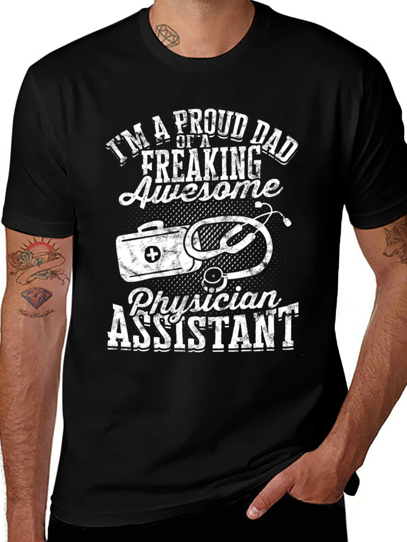 Proud Dad Physician Assistant T-Shirt