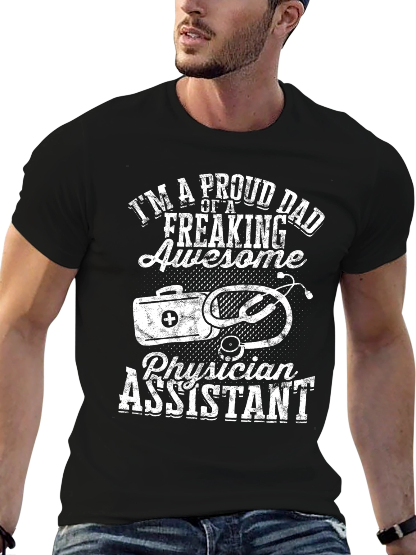 Proud Dad Physician Assistant T-Shirt