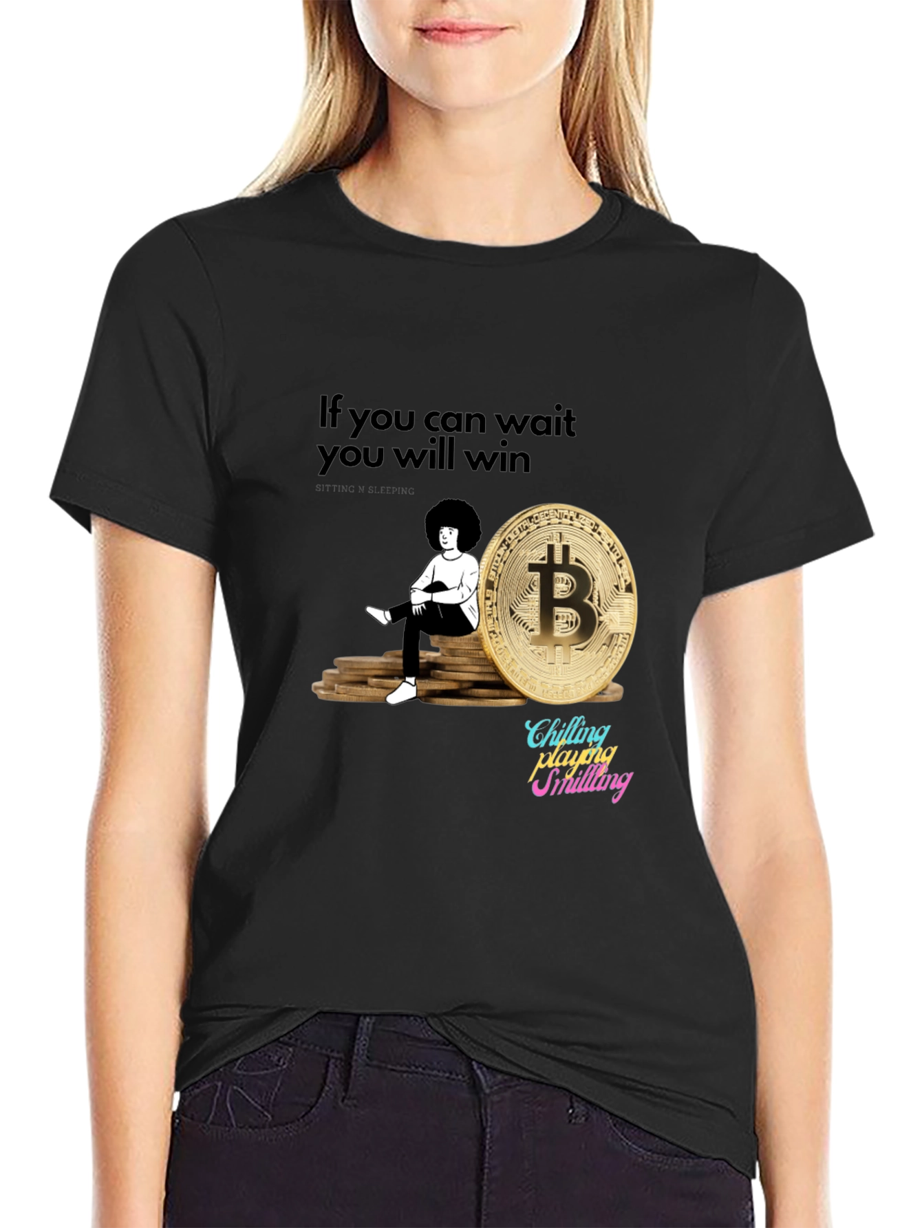 Bitcoin Investment Waiting Game T-Shirt